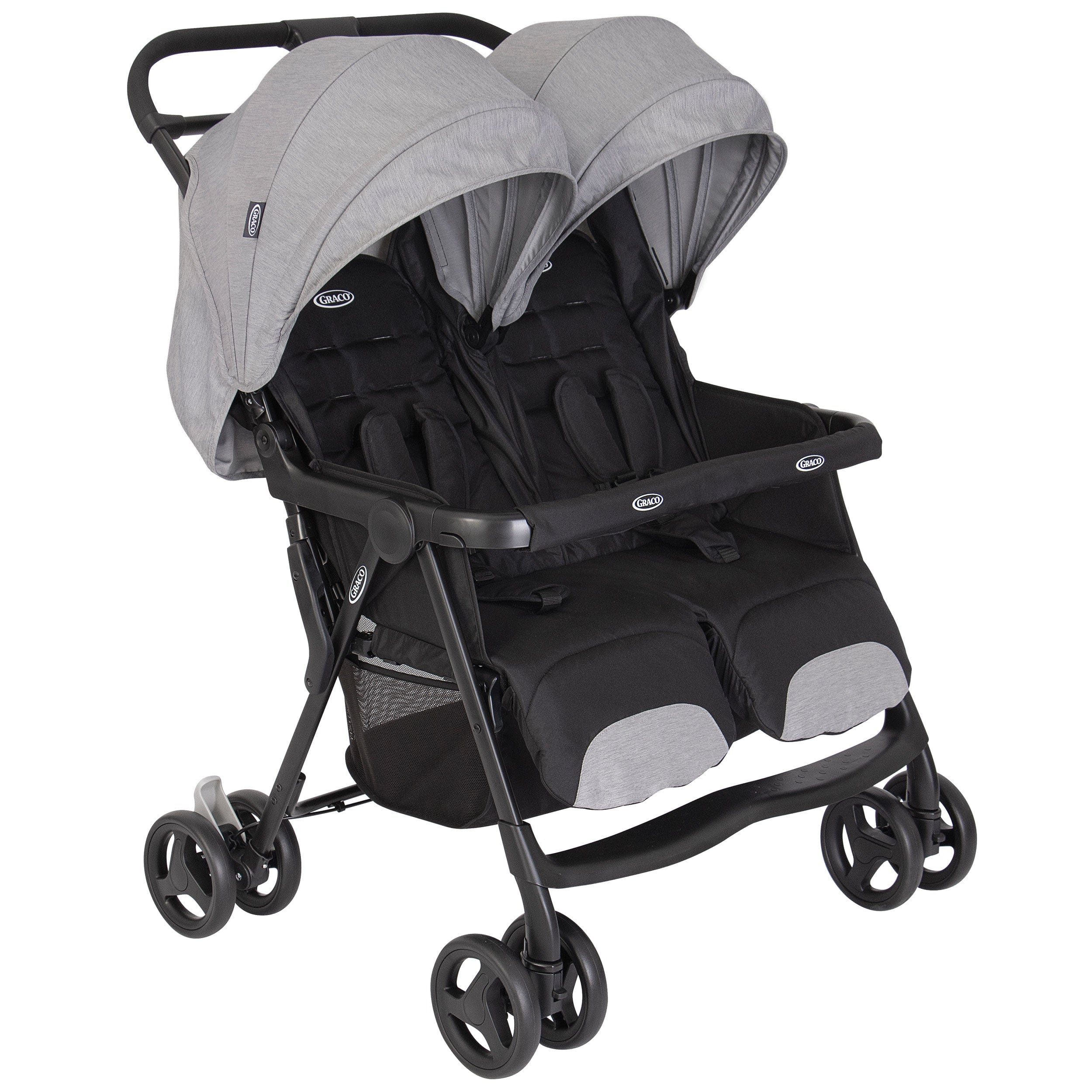 graco twin ipo stroller Graco Duo Rider Pushchair in Steeple Grey