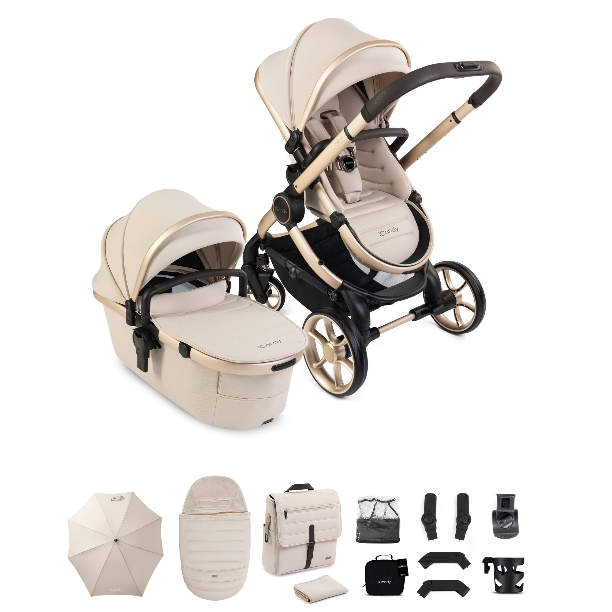 iCandy Peach 8 Editions Complete Bundle in Biscotti