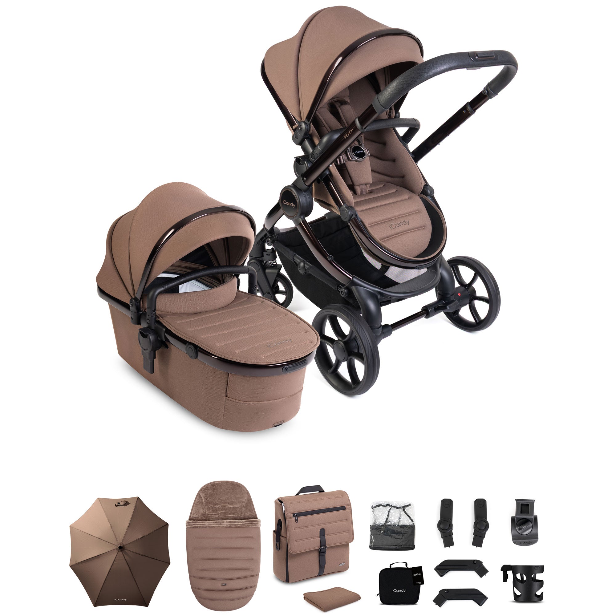 iCandy Peach 8 Editions Complete Bundle in Coco