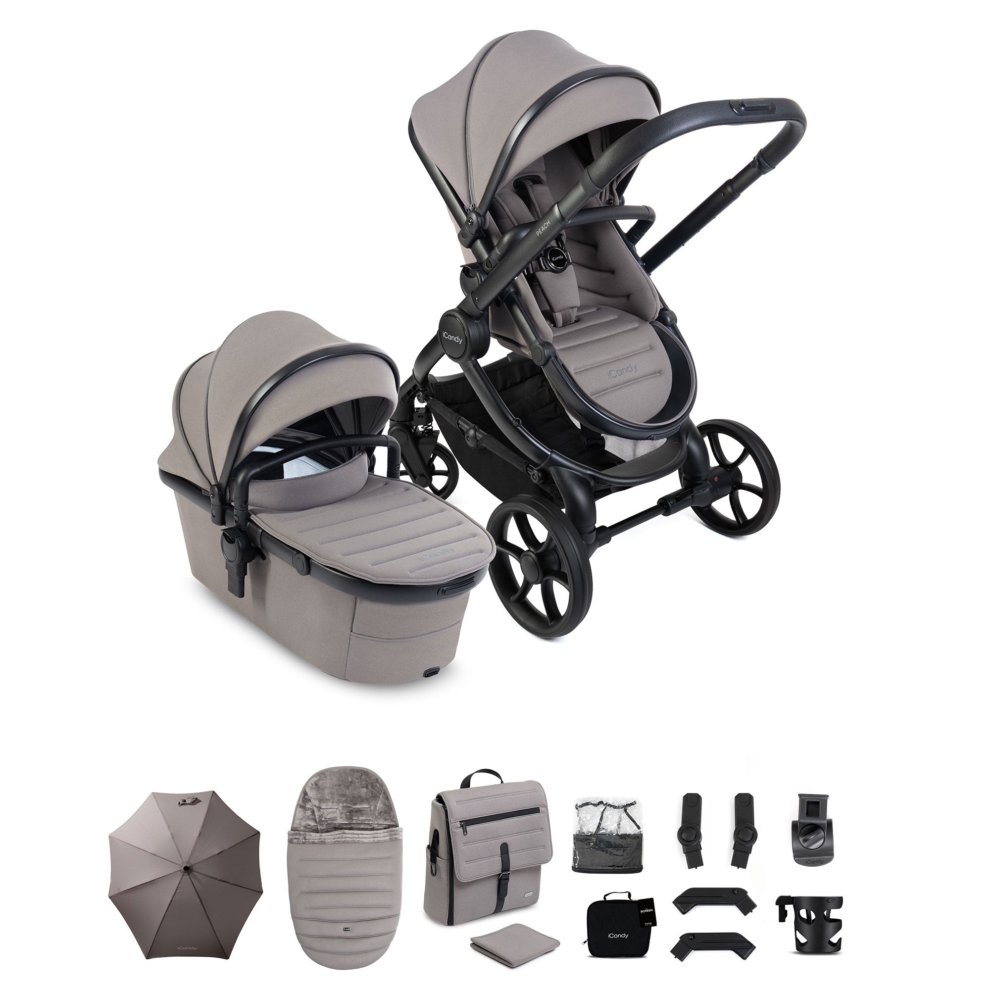 iCandy Peach 8 Complete Bundle in Porcini