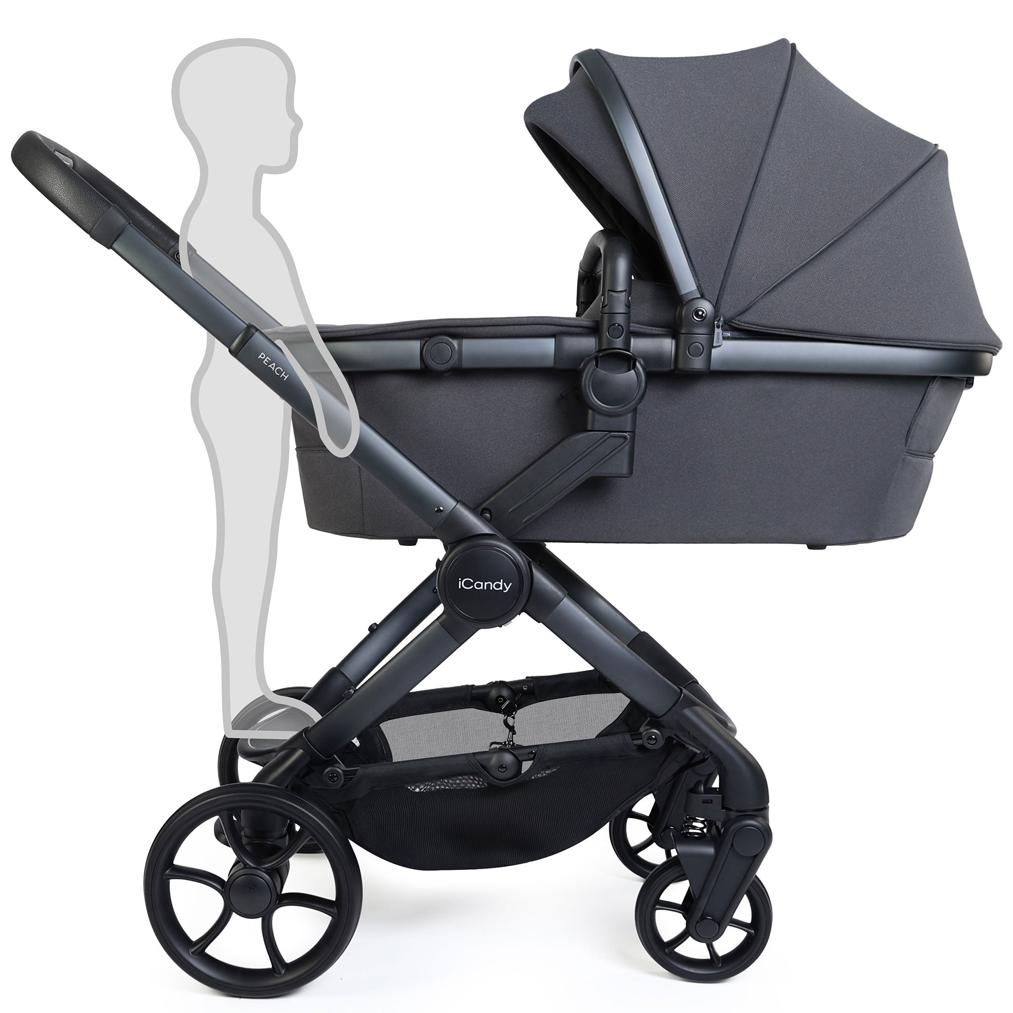 iCandy Peach 8 Complete Bundle in Grey