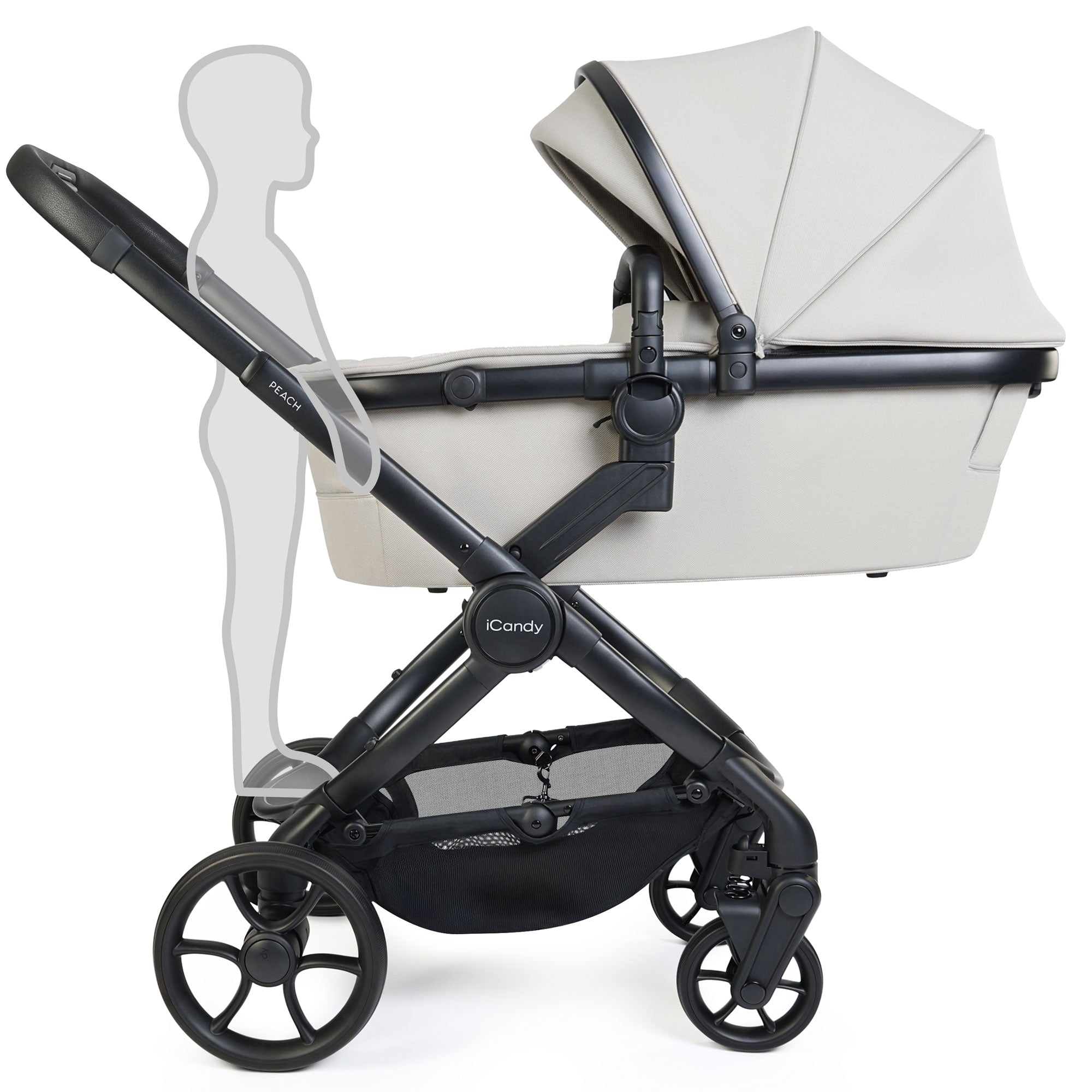 iCandy Peach 8 Complete Maxi-Cosi Bundle in Taupe