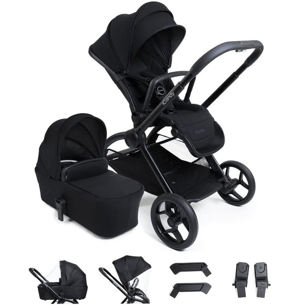 iCandy Core 2 Combo in Black Baby Prams IC3360 5010334064079