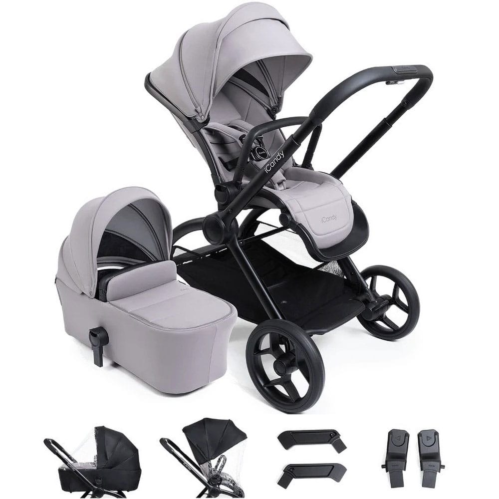 iCandy Core 2 Combo in Storm Grey Baby Prams IC3361 5010334064086
