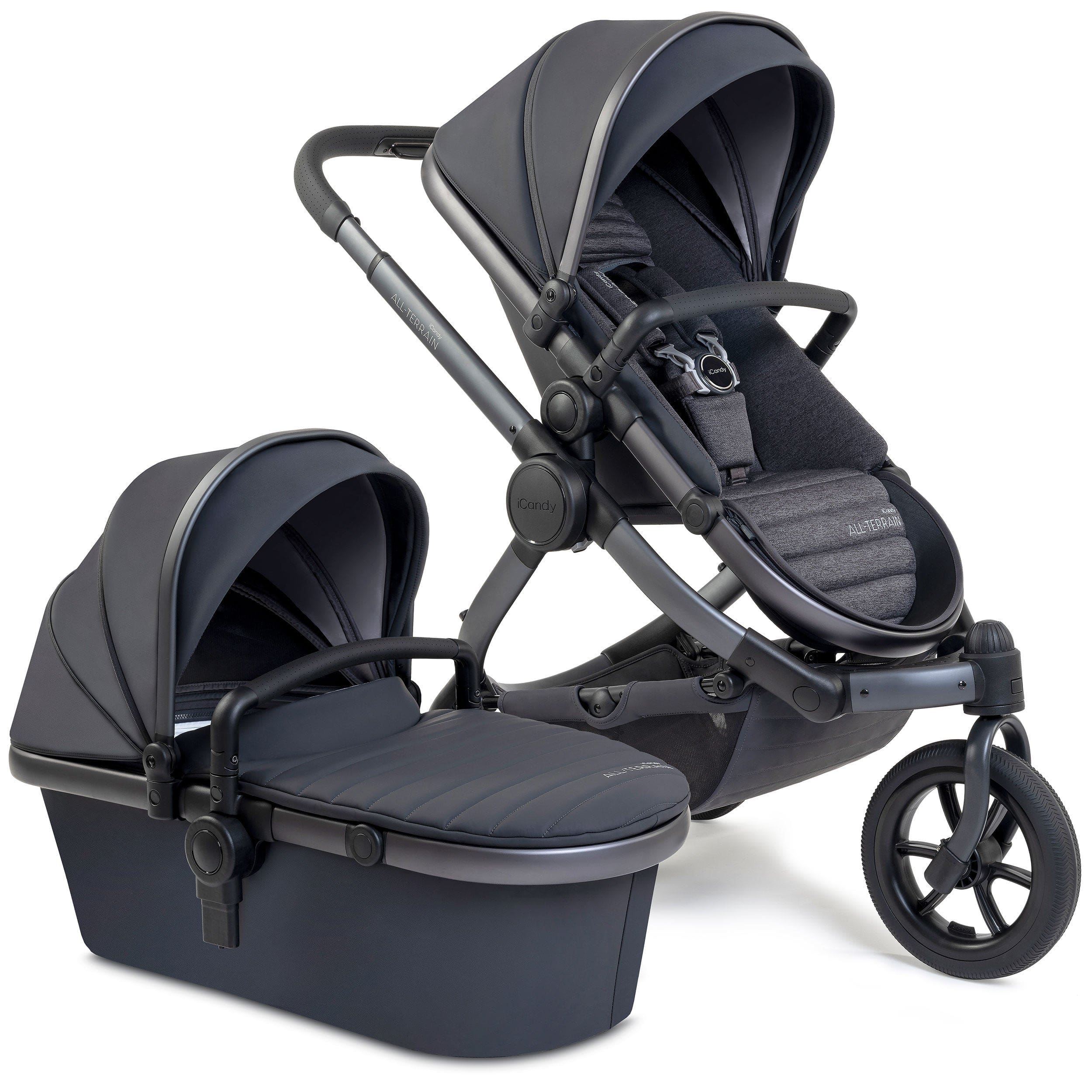 iCandy Peach 7 All Terrain Combo Set in Storm Baby Prams IC2730 5010334052519