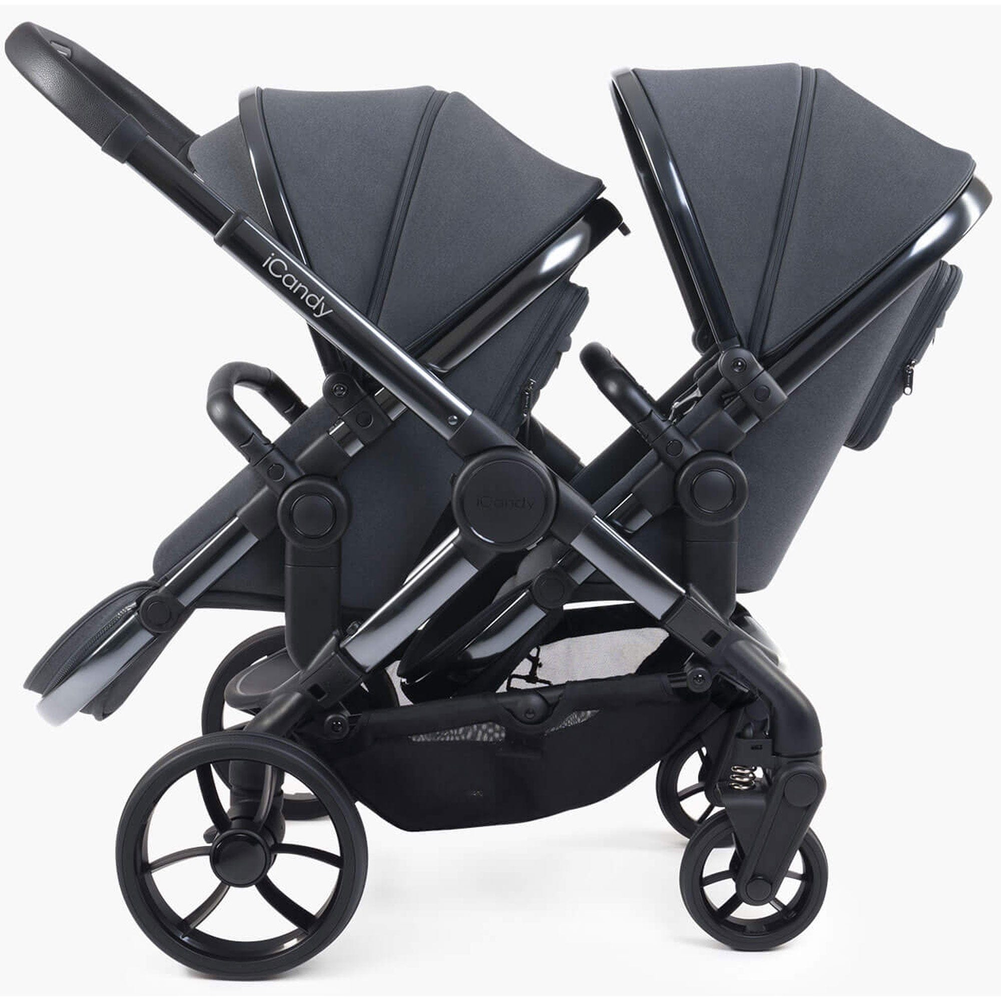 iCandy Peach 7 Twin Combo Set in Truffle Double & Twin Prams IC2566 5010334047331