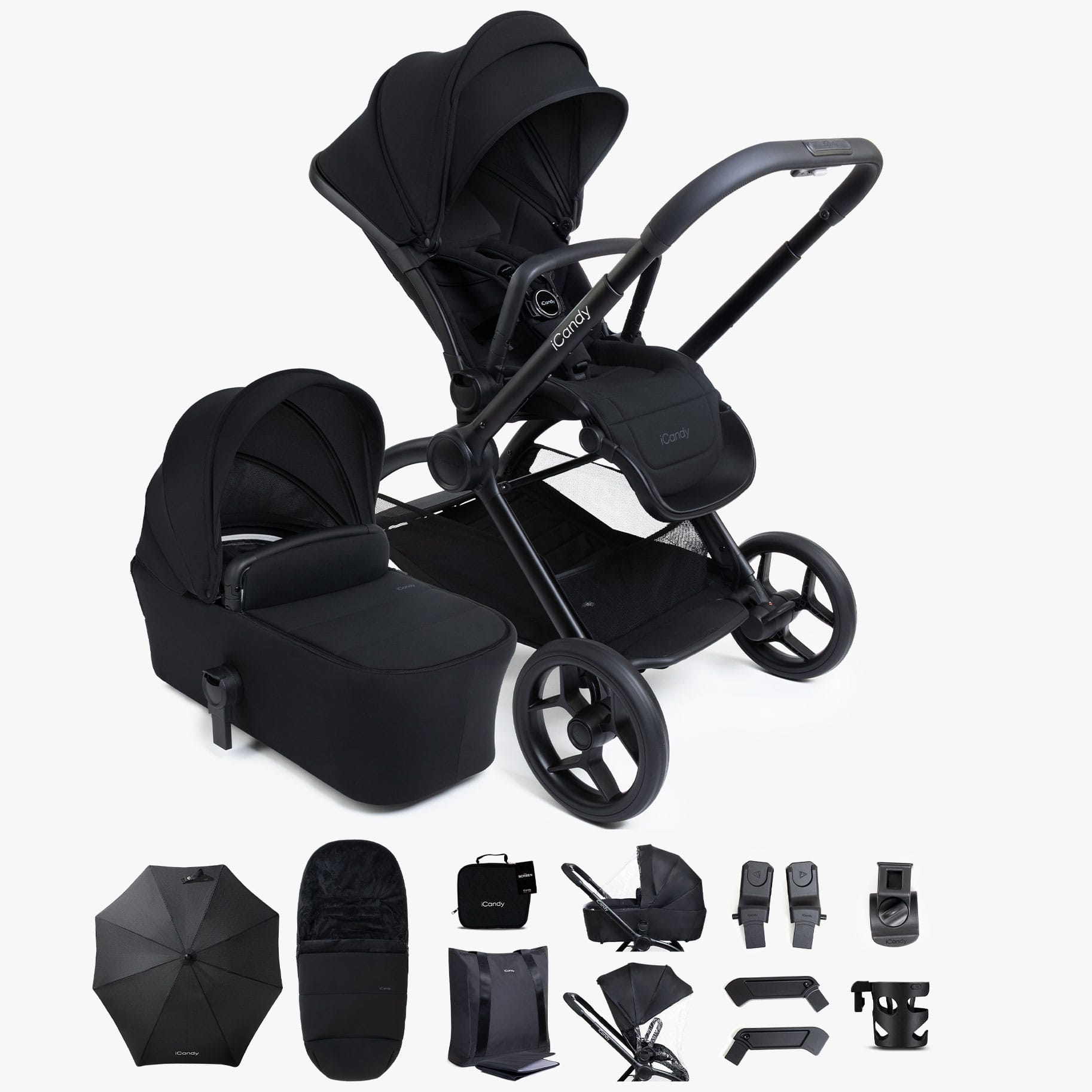 iCandy Core 2 Complete Bundle with COCOON 360 in Black Travel Systems IC3270 5010334063003