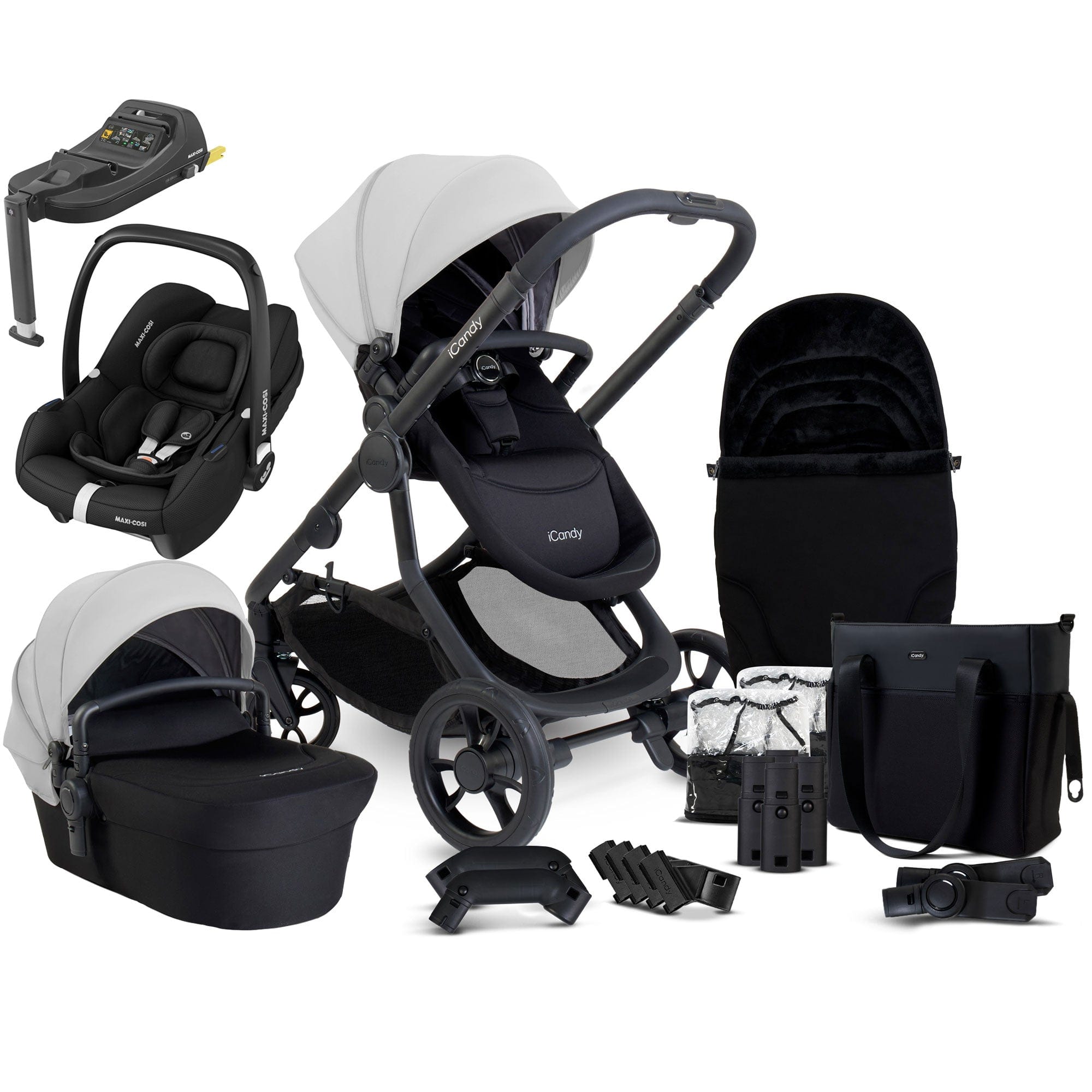 iCandy Orange 4 Maxi-Cosi Travel System in Glacier Travel Systems 18205-COM-CAB 5010334060590