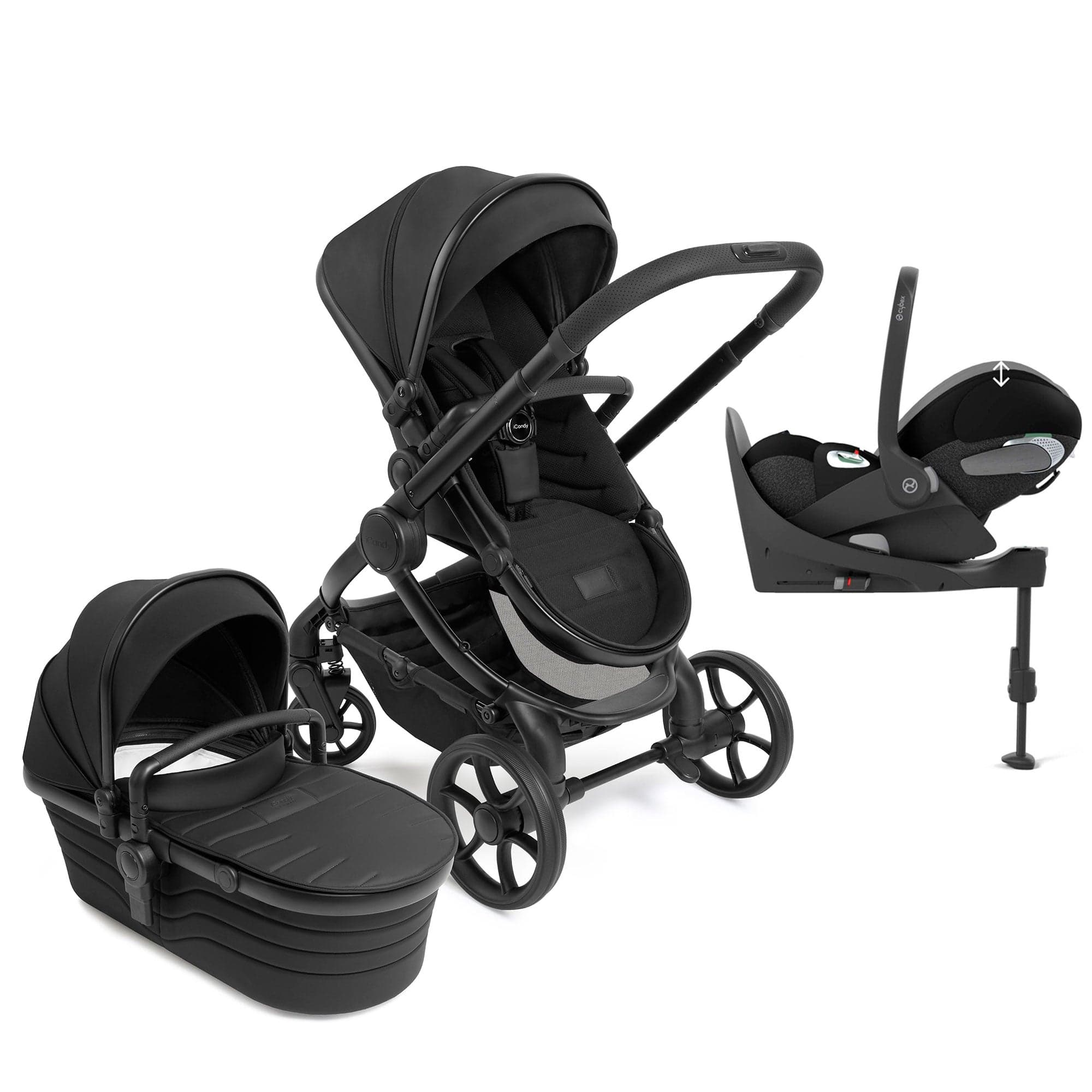 iCandy Peach 7 Studio Combo Cybex Bundle in Zenith Travel Systems 18698-STU-CYB-CBO 5010334060897