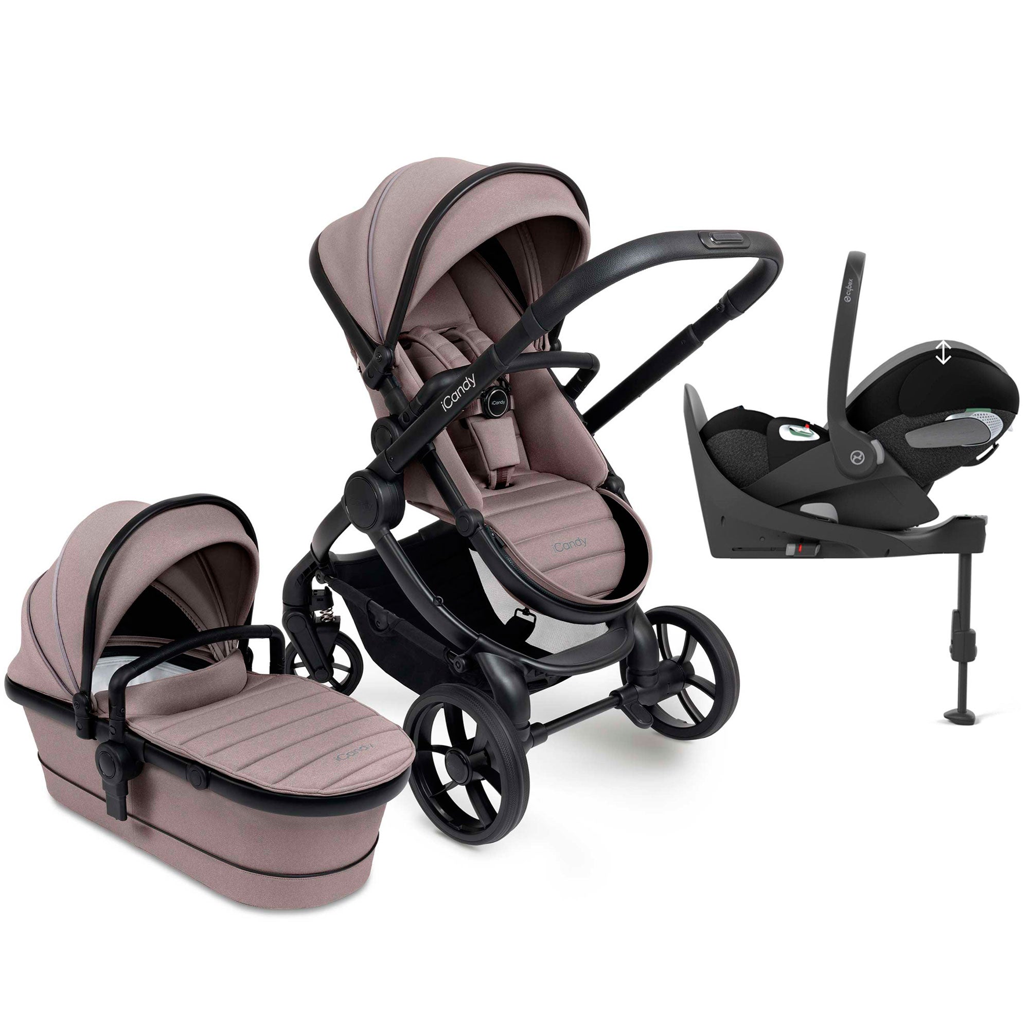 iCandy Peach 7 Cybex Combo Set in Porcini