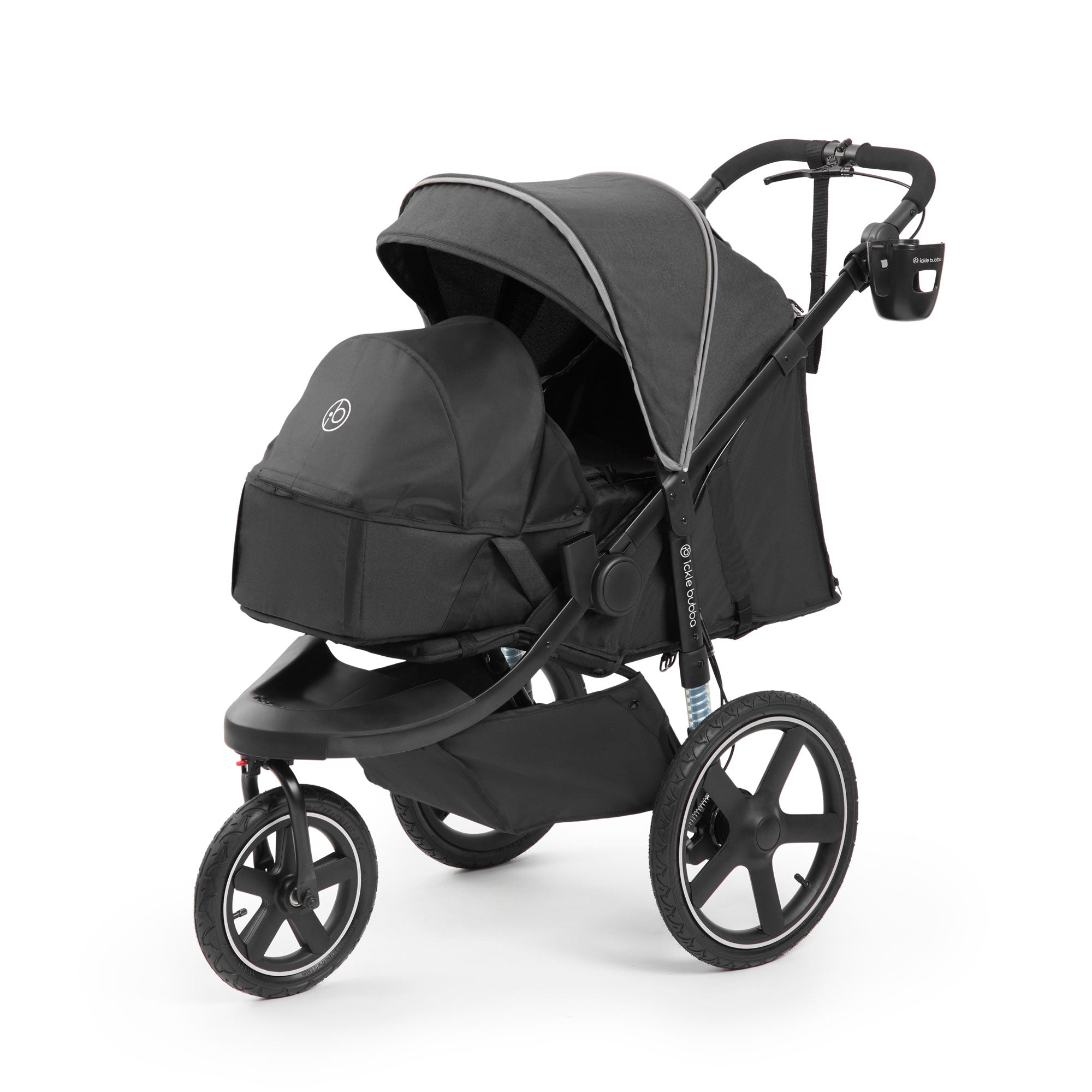 Ickle Bubba Venus Jogger Pro Prime Stroller - Charcoal Grey 3 Wheelers 18-005-300-148 5056515036565