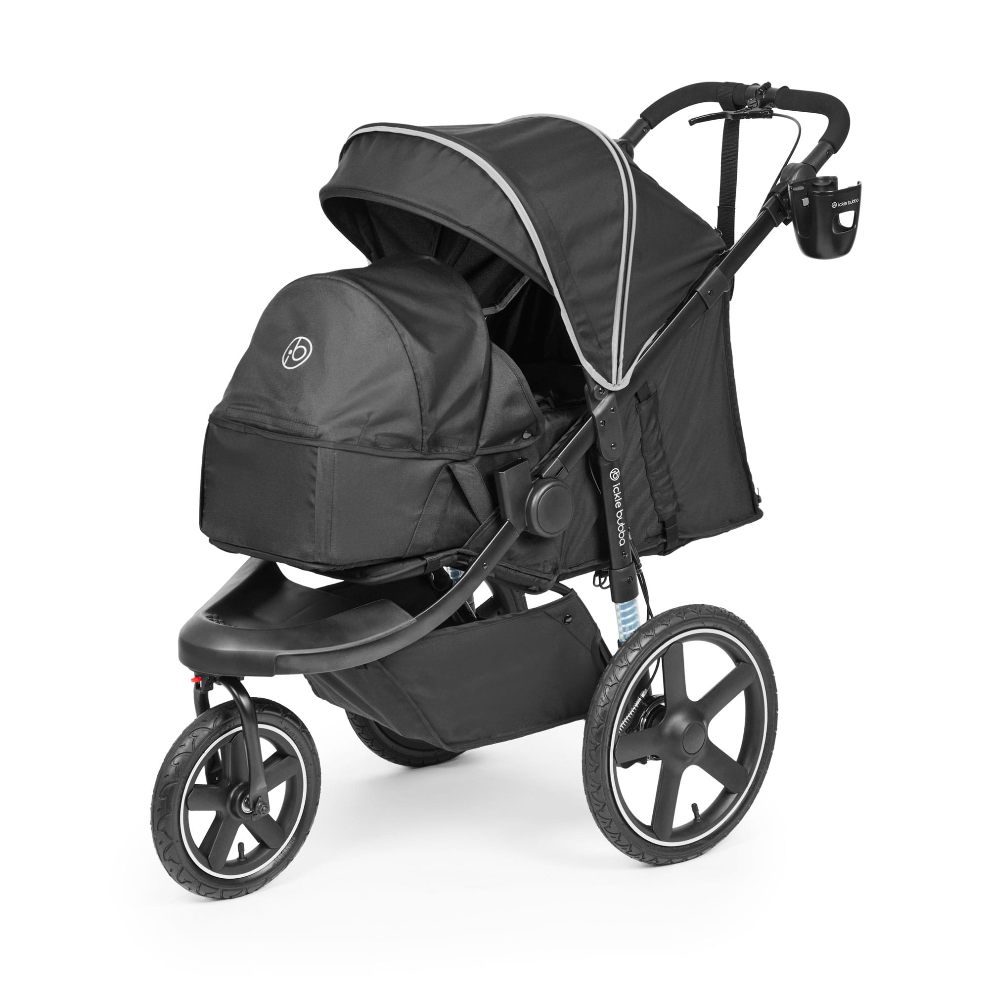 Ickle Bubba Venus Jogger Pro Prime Stroller - Midnight 3 Wheelers 18-005-300-038 5056515036558