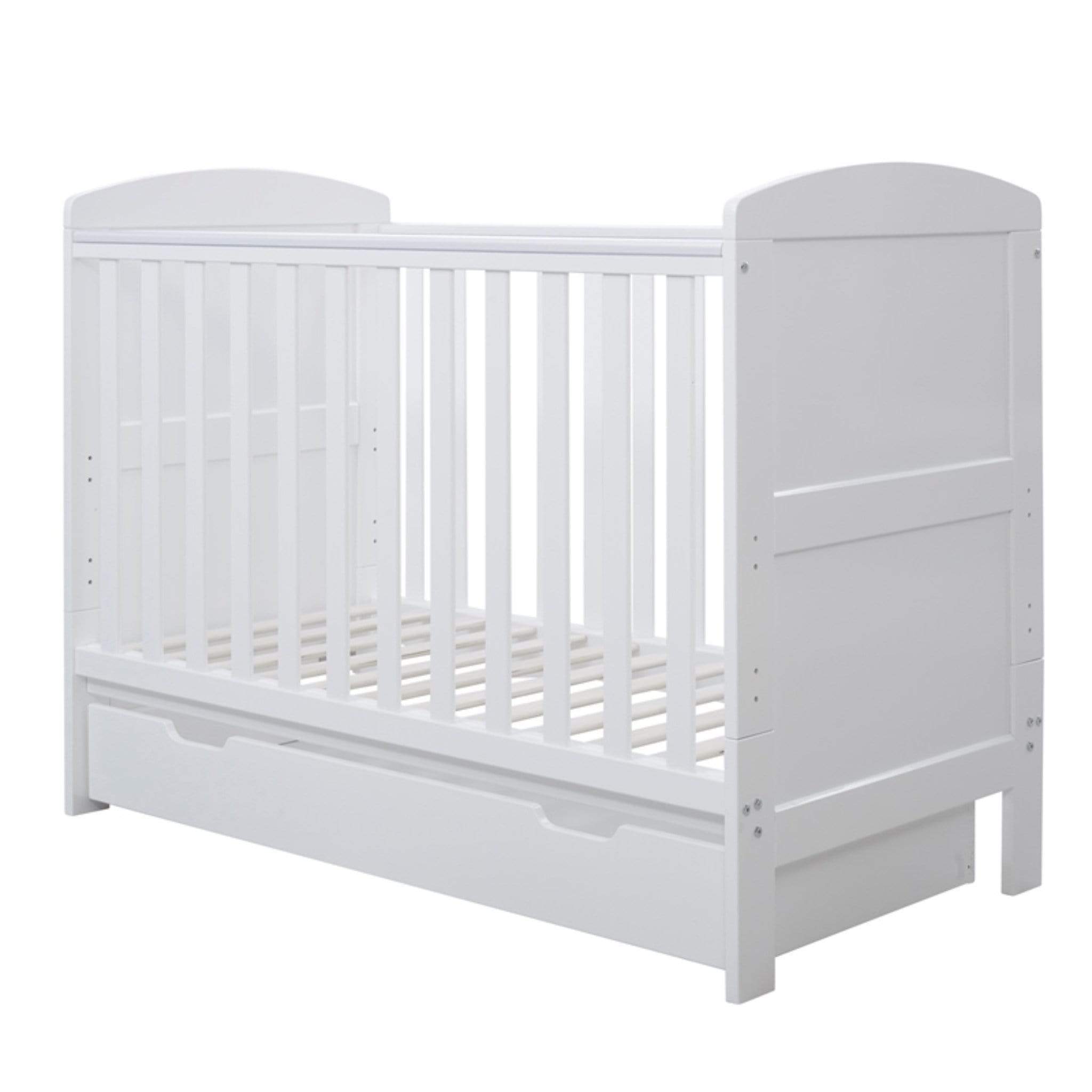 Ickle Bubba Coleby Mini 2 Piece Furniture Seat White Cot Beds