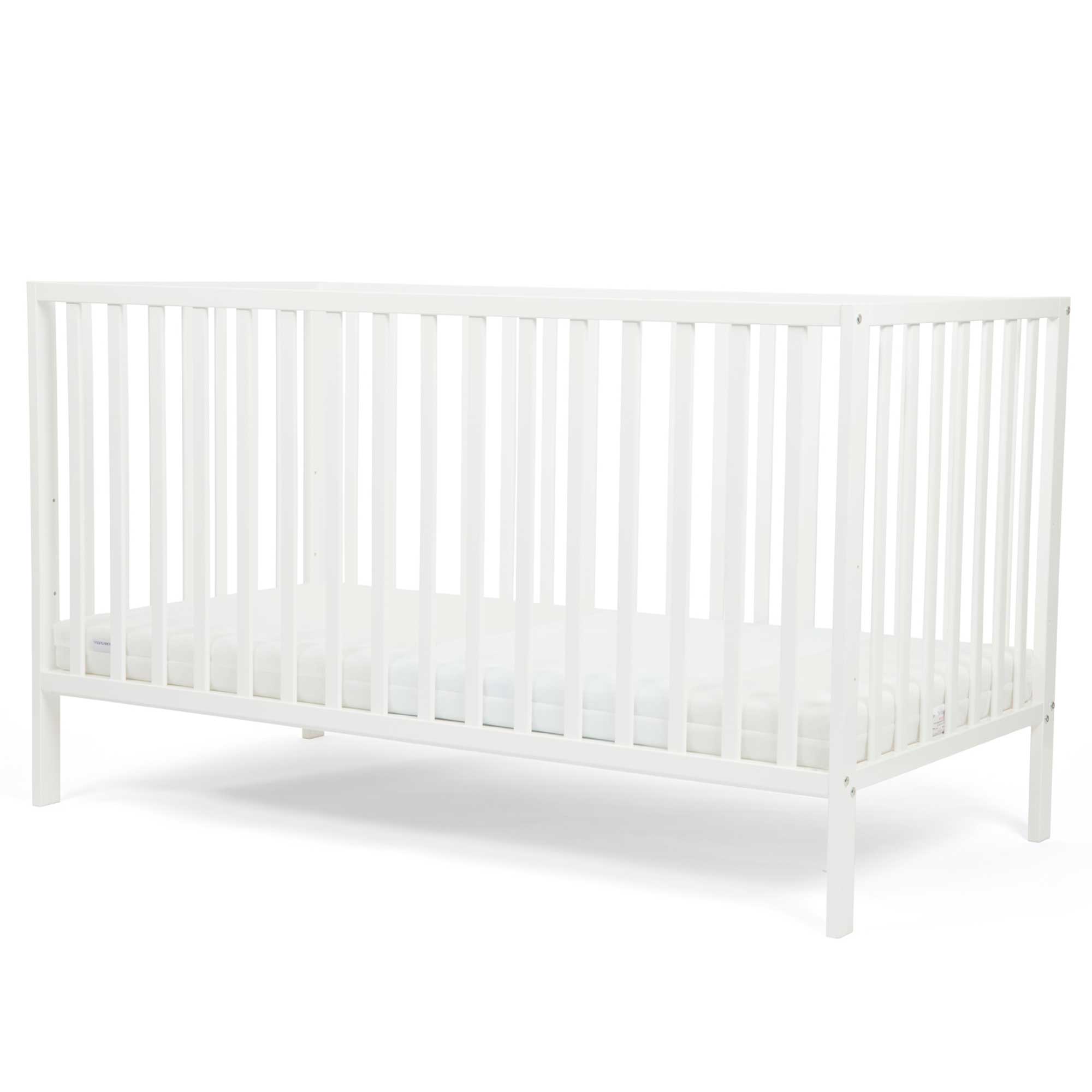 Ickle Bubba Hartley Classic Cot in White Cots 41-002-000-801 5056515014129