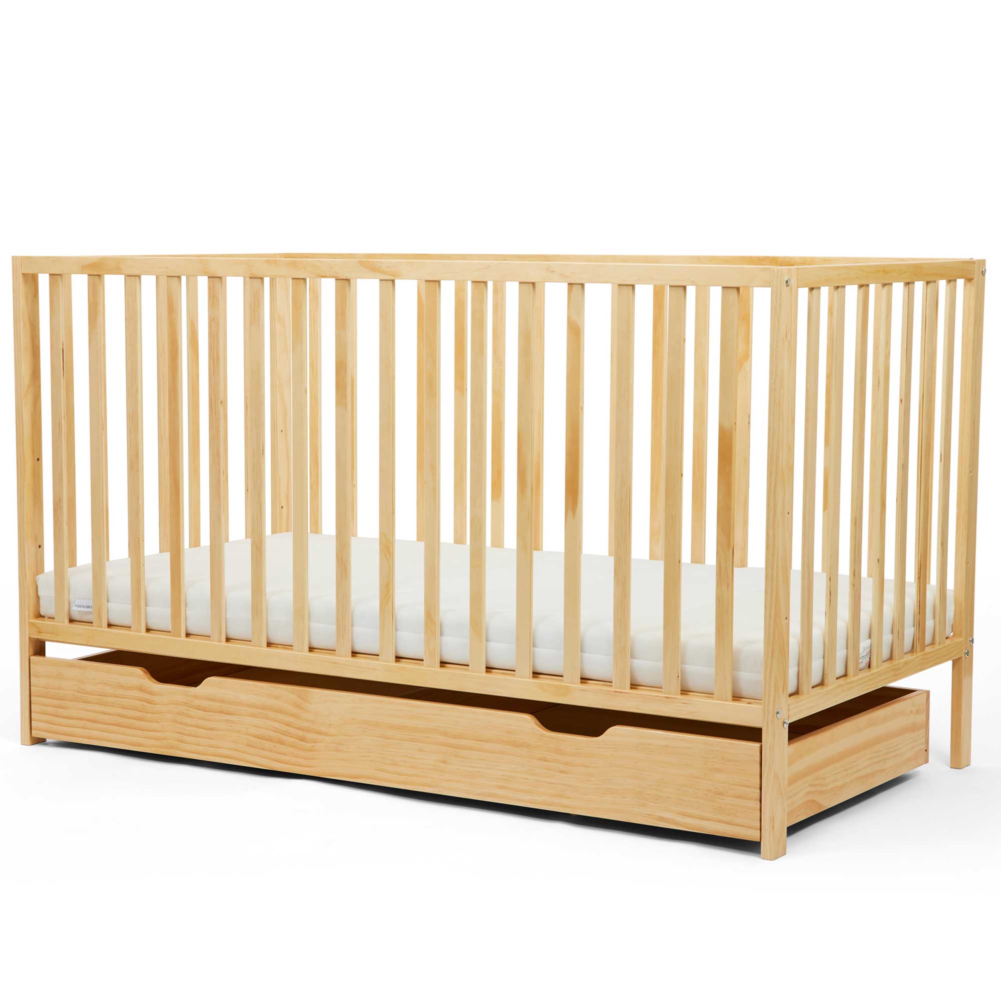 Ickle Bubba Hartley Classic Cot & Under Drawer in Pine Cots 41-002-DRA-803 5056515014150