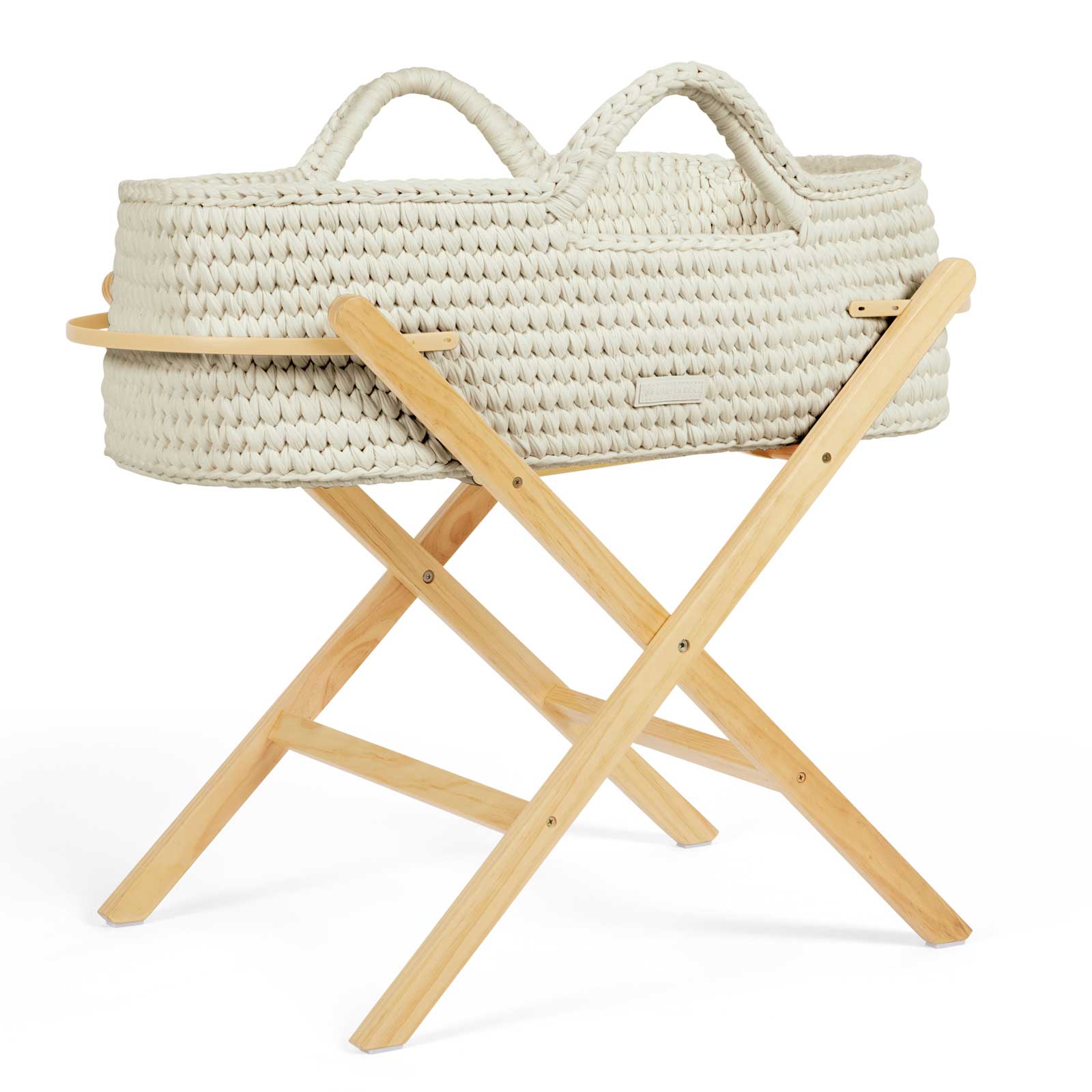 Nova Moses Basket & Stand in Cloud/Pine Moses Baskets & Stands 67-003-000-809 5056515014464