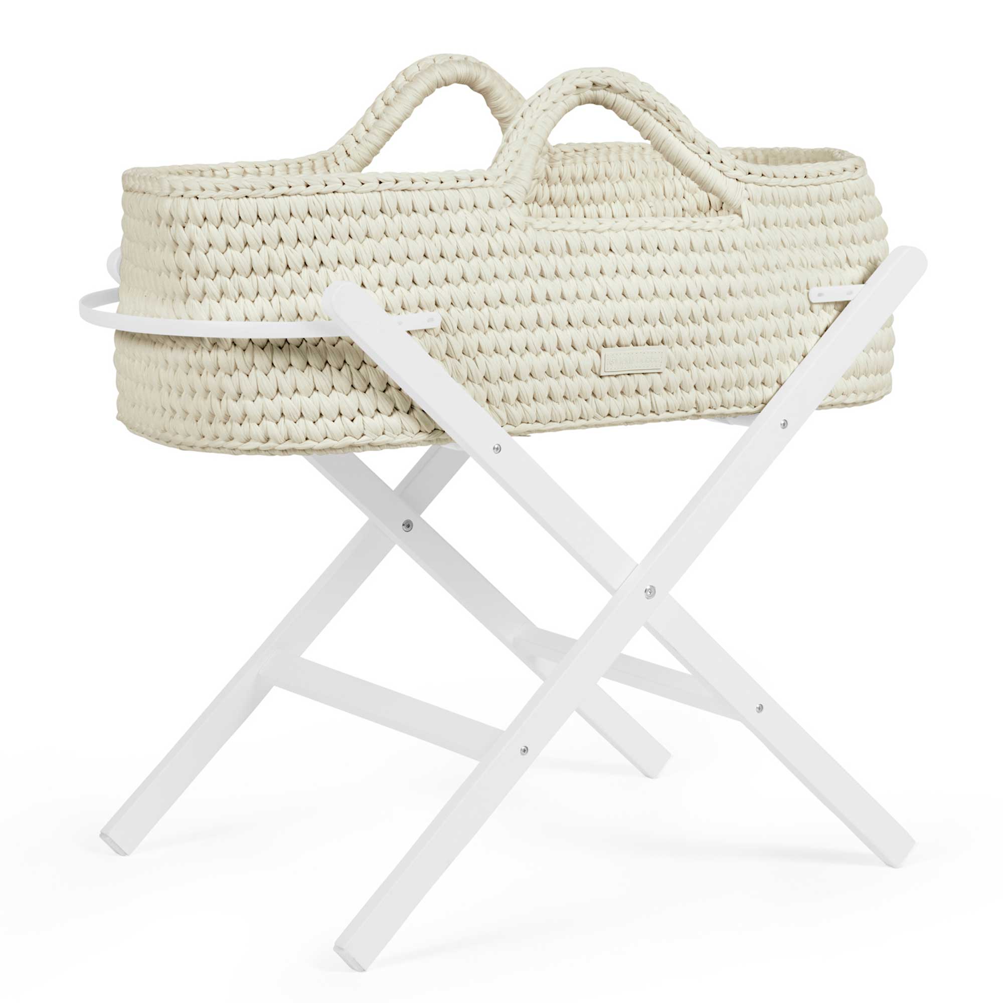 Nova Moses Basket & Stand in Cloud/White Moses Baskets & Stands 67-003-000-808 5056515014457