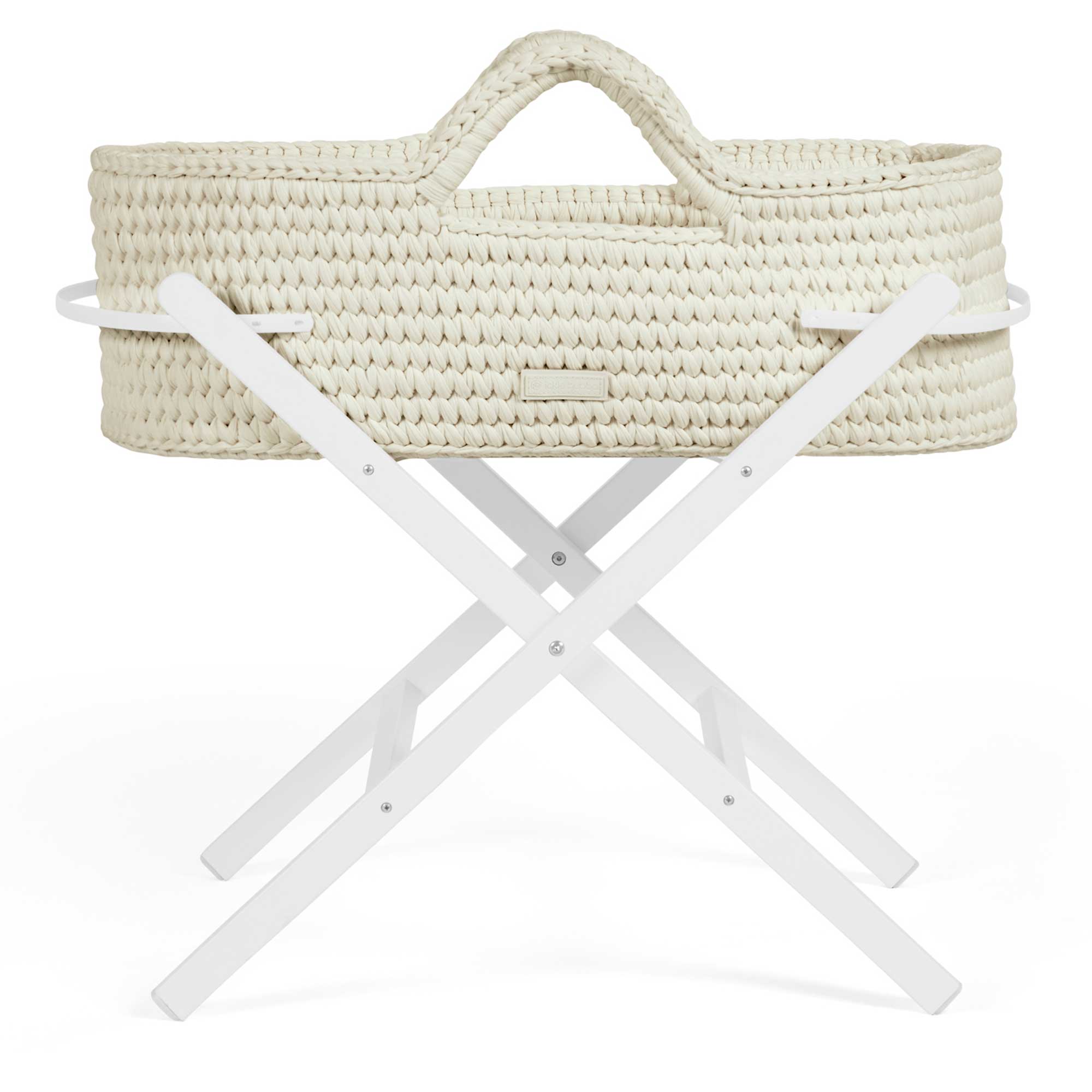 Nova Moses Basket & Stand in Cloud/White Moses Baskets & Stands 67-003-000-808 5056515014457