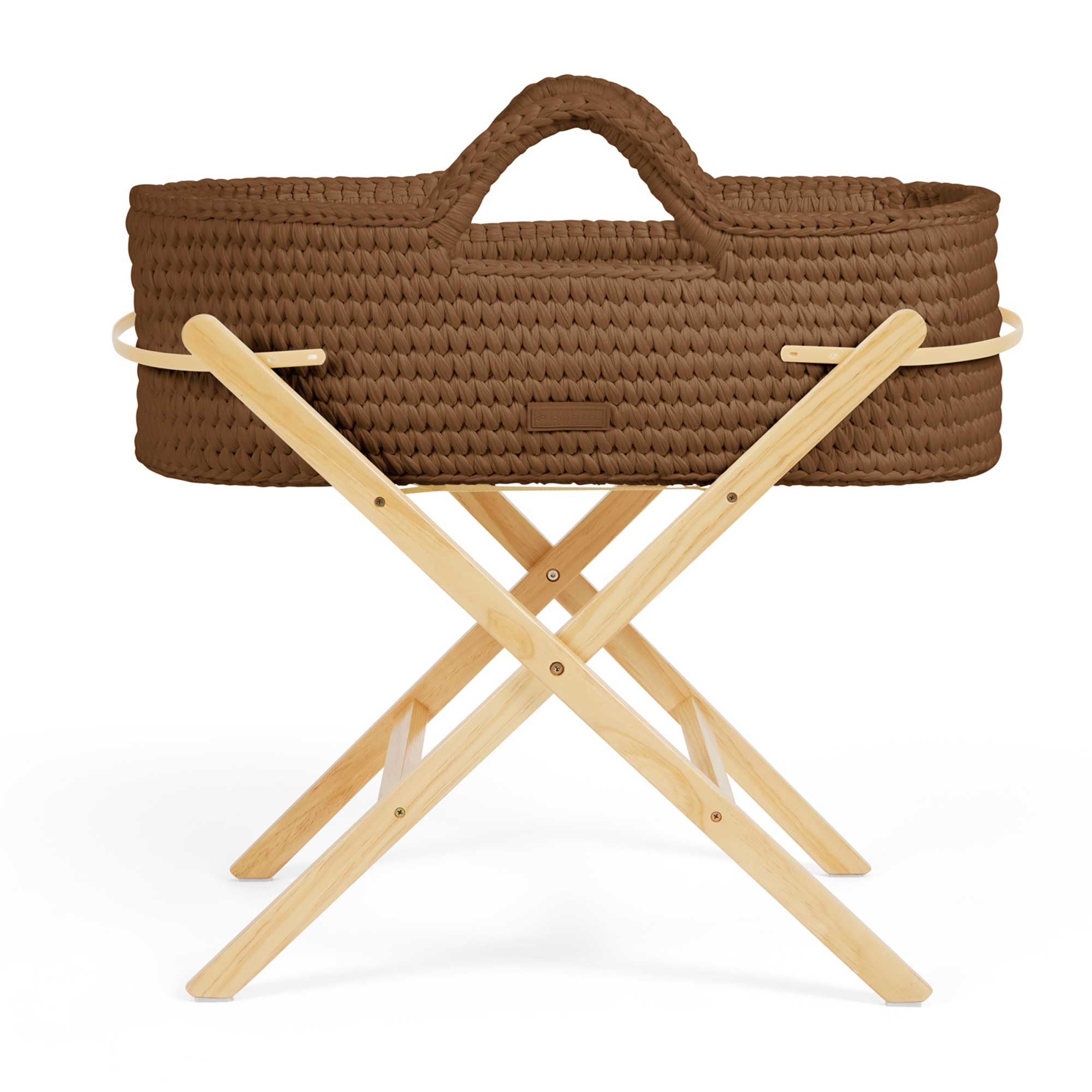 Nova Moses Basket & Stand in Mocha/Pine Moses Baskets & Stands 67-003-000-814 5056515014488