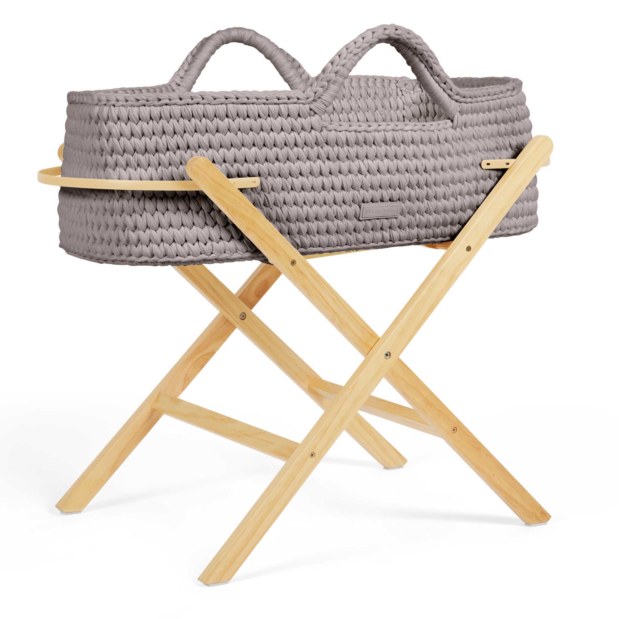 Nova Moses Basket & Stand in Tawny/Pine Moses Baskets & Stands 67-003-000-819 5056515014501
