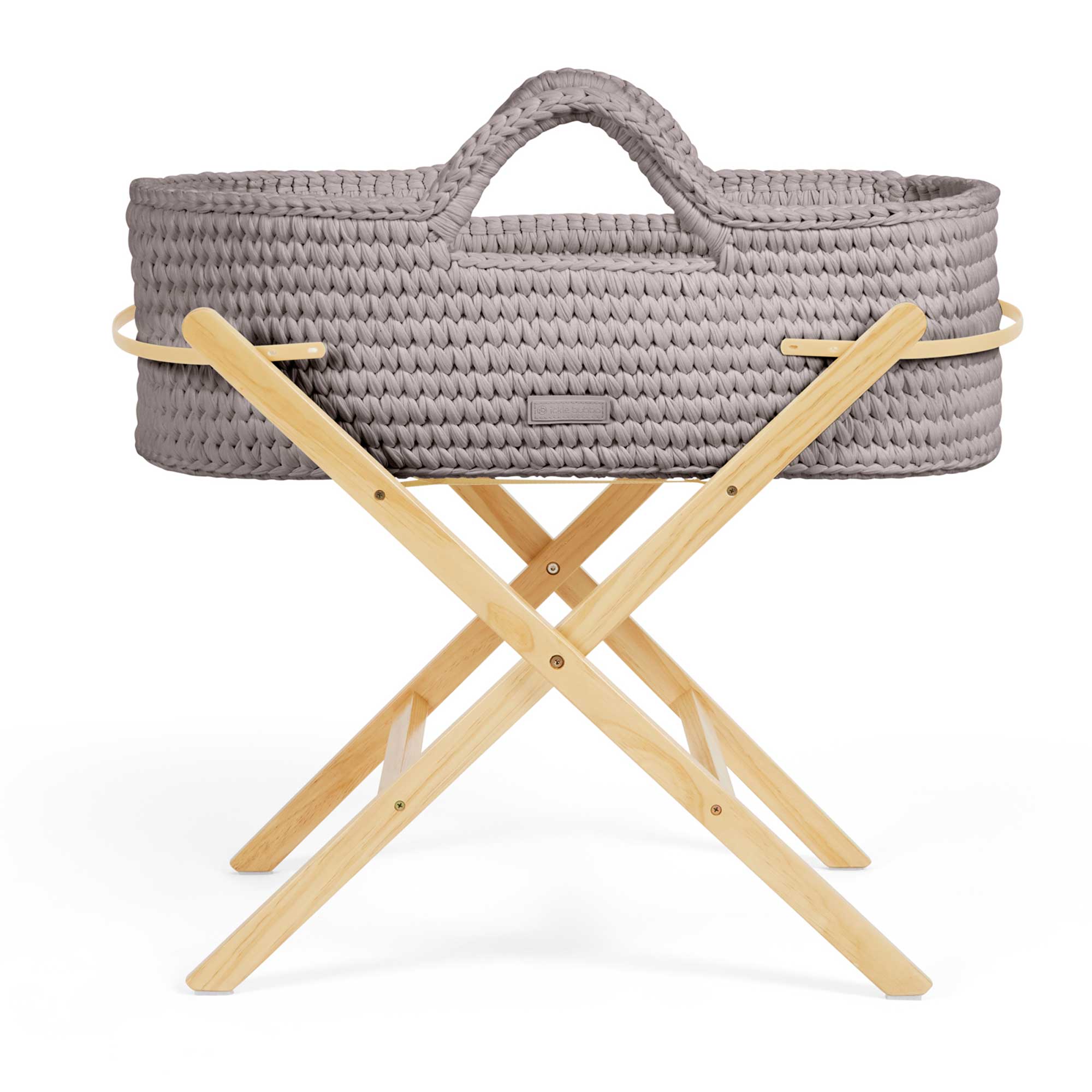 Nova Moses Basket & Stand in Tawny/Pine Moses Baskets & Stands 67-003-000-819 5056515014501