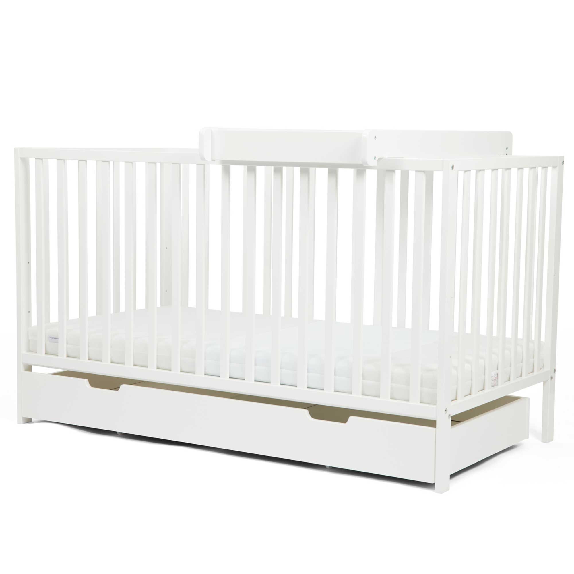 Ickle Bubba Hartley Classic 2 Piece Furniture Set in White Nursery Room Sets 65-002-D20-801 5056515016284
