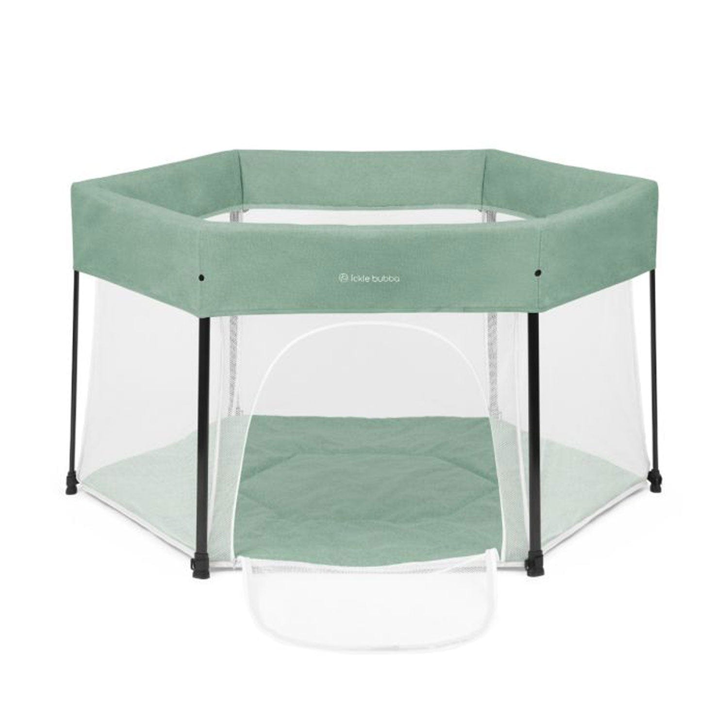 Ickle Bubba Fiesta Pop Up Playpen in Sage Green Playmats & Gyms 66-001-000-152 5056515035452