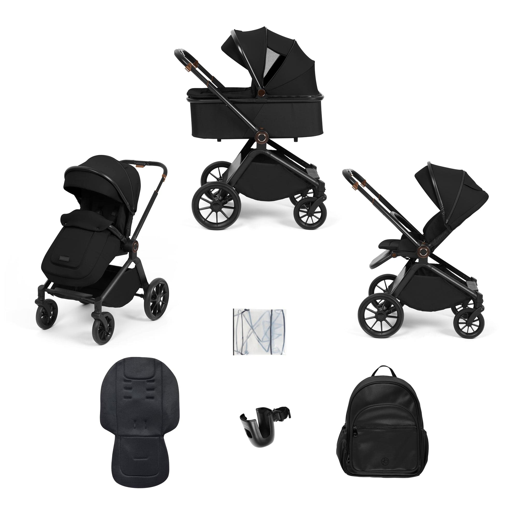 ALTIMA 2 IN 1 Bundle in BLACK Pushchairs & Buggies 10-012-000-001 5056515032789