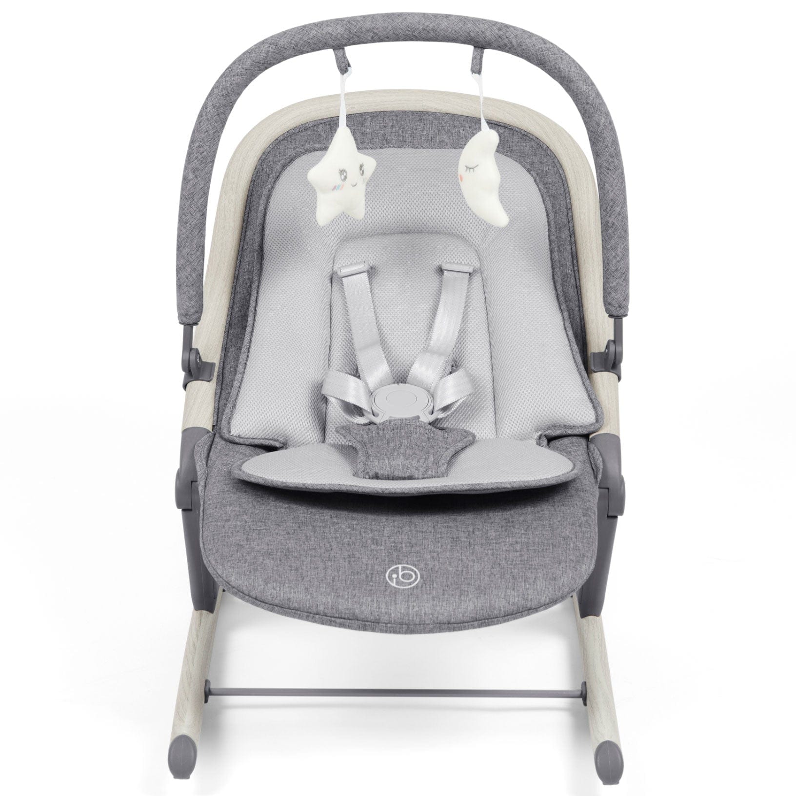Ickle Bubba Stella Rocker in Ash Grey Rocking Bouncing Cradles 59-010-000-802 5056515013870