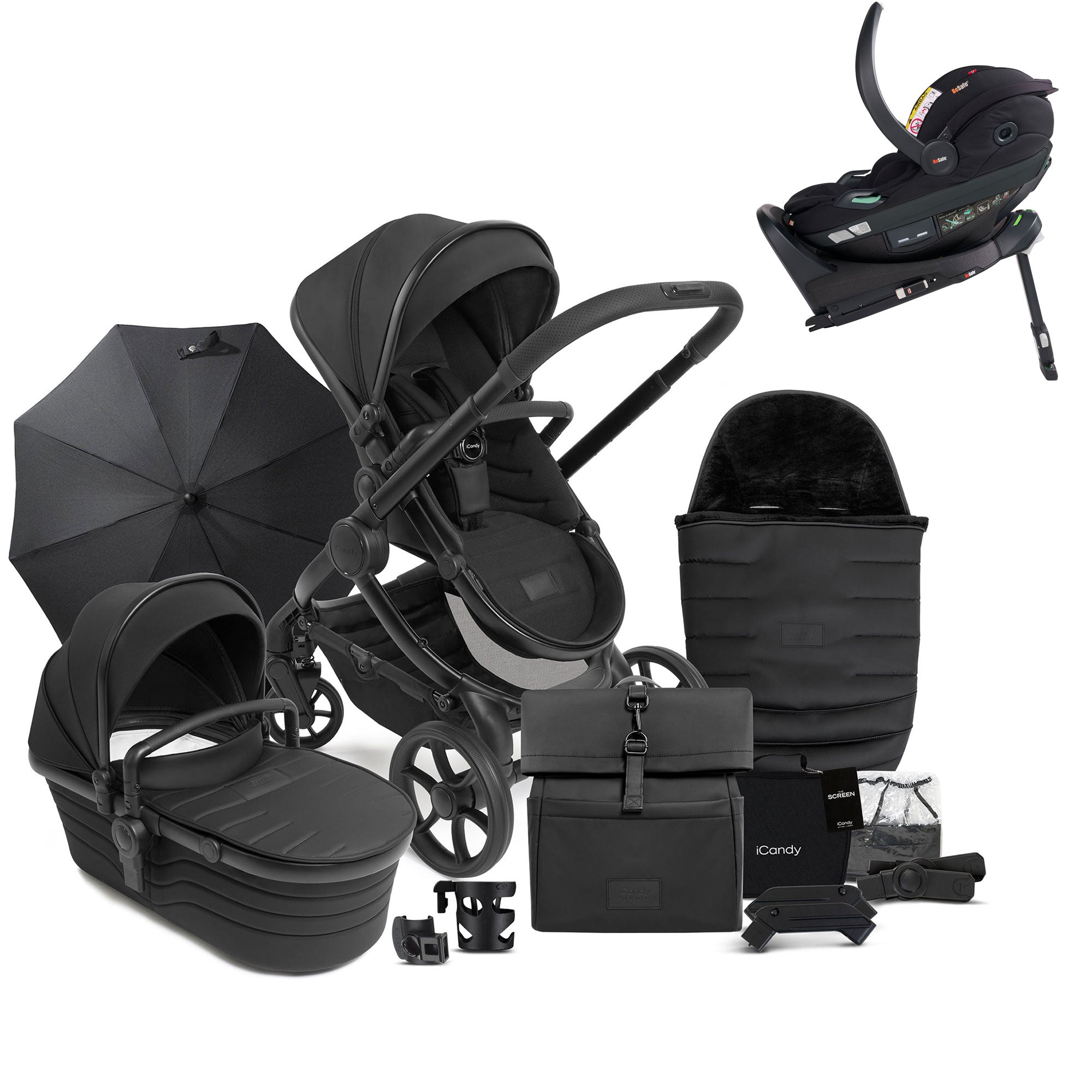 iCandy Peach 7 Studio Complete BeSafe Bundle in Zenith