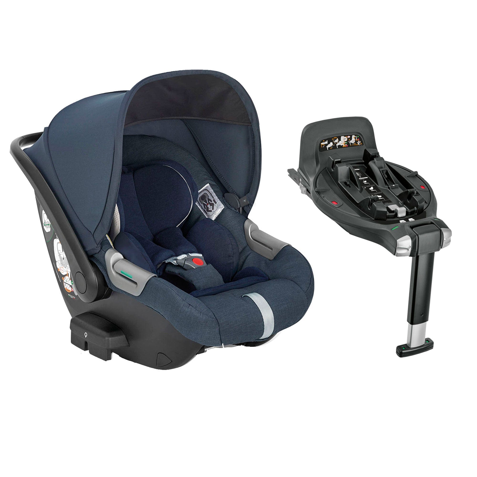 Inglesina Aptica Darwin Infant Recline Car Seat in Resort Blue Baby Car Seats CAR/ING/091373-1 8029448091373