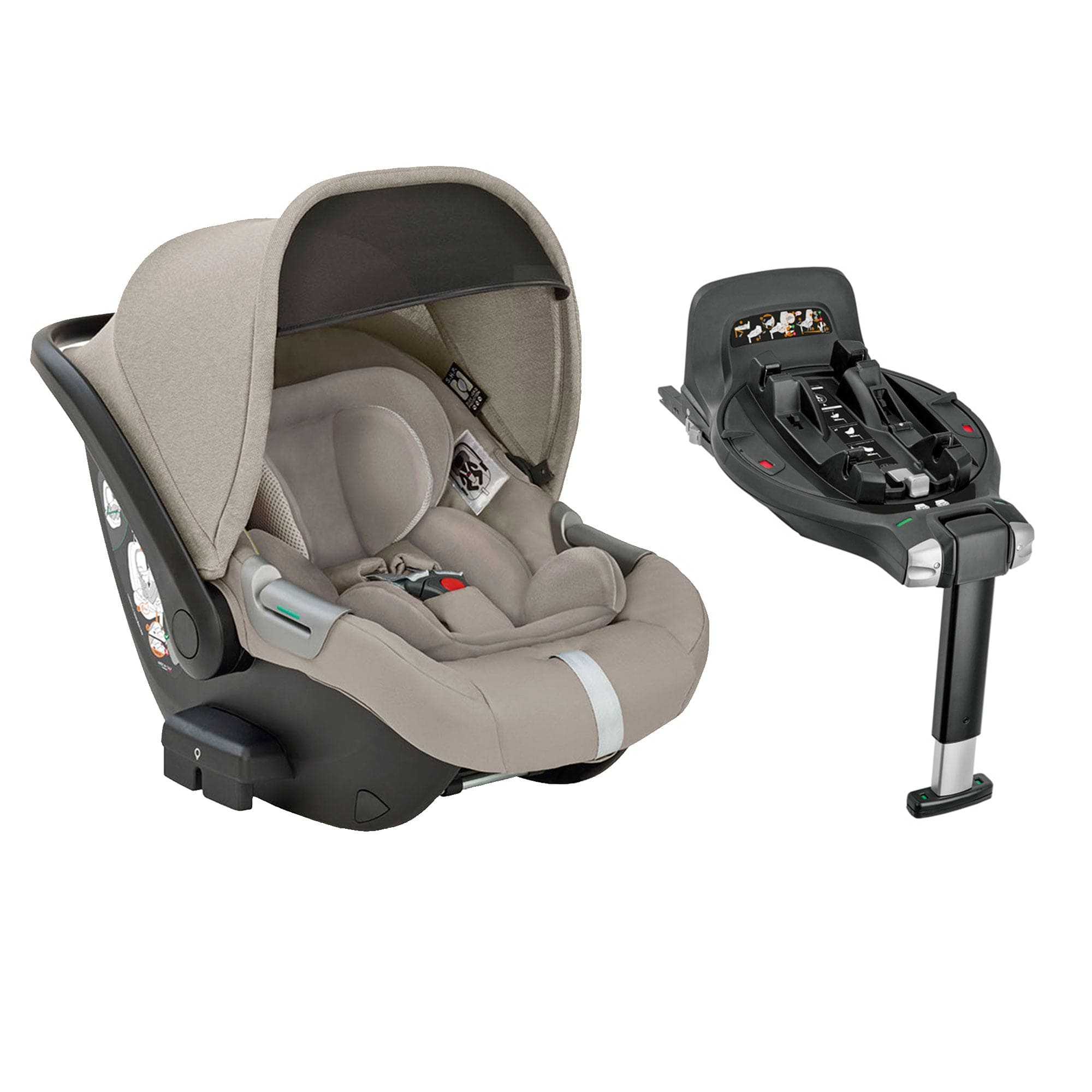 Inglesina Electa Darwin Infant Recline Car Seat in Battery Beige Baby Car Seats CAR/ING/091335-1 8029448091335