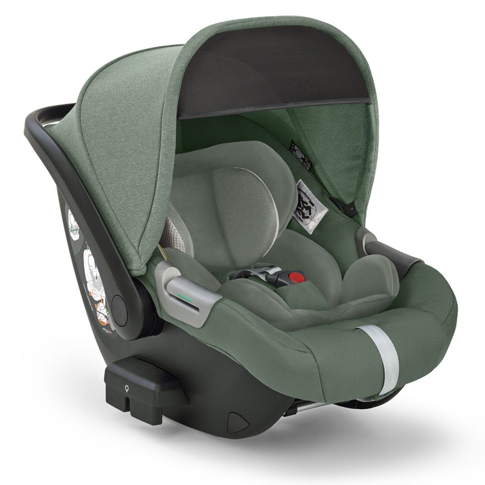Inglesina Electa Darwin Infant Recline Car Seat in Murray Green Baby Car Seats CAR/ING/091342 8029448091342