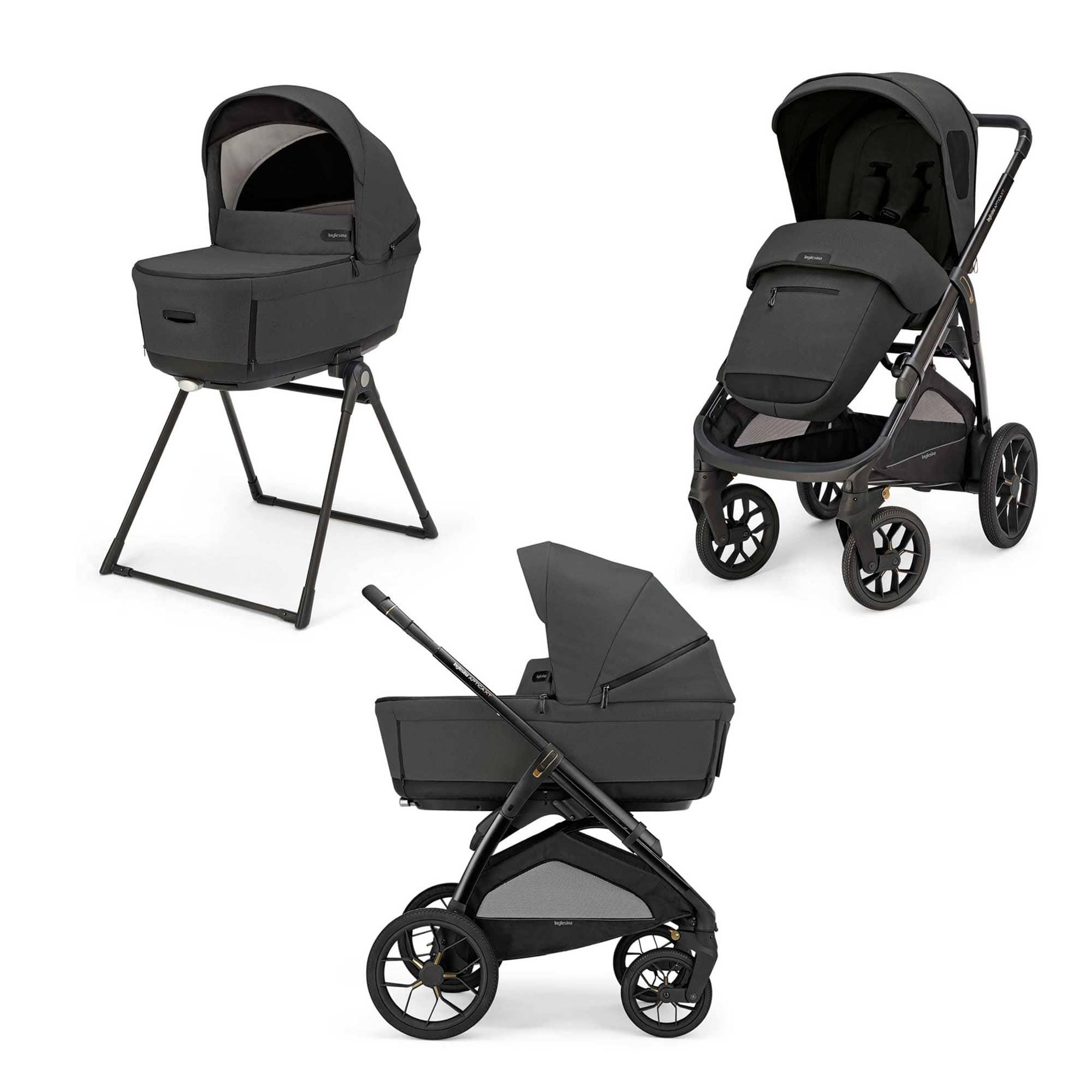 Inglesina Aptica XT Duo Travel System in Magnet Grey Baby Prams STR/ING/154398 5060971154398