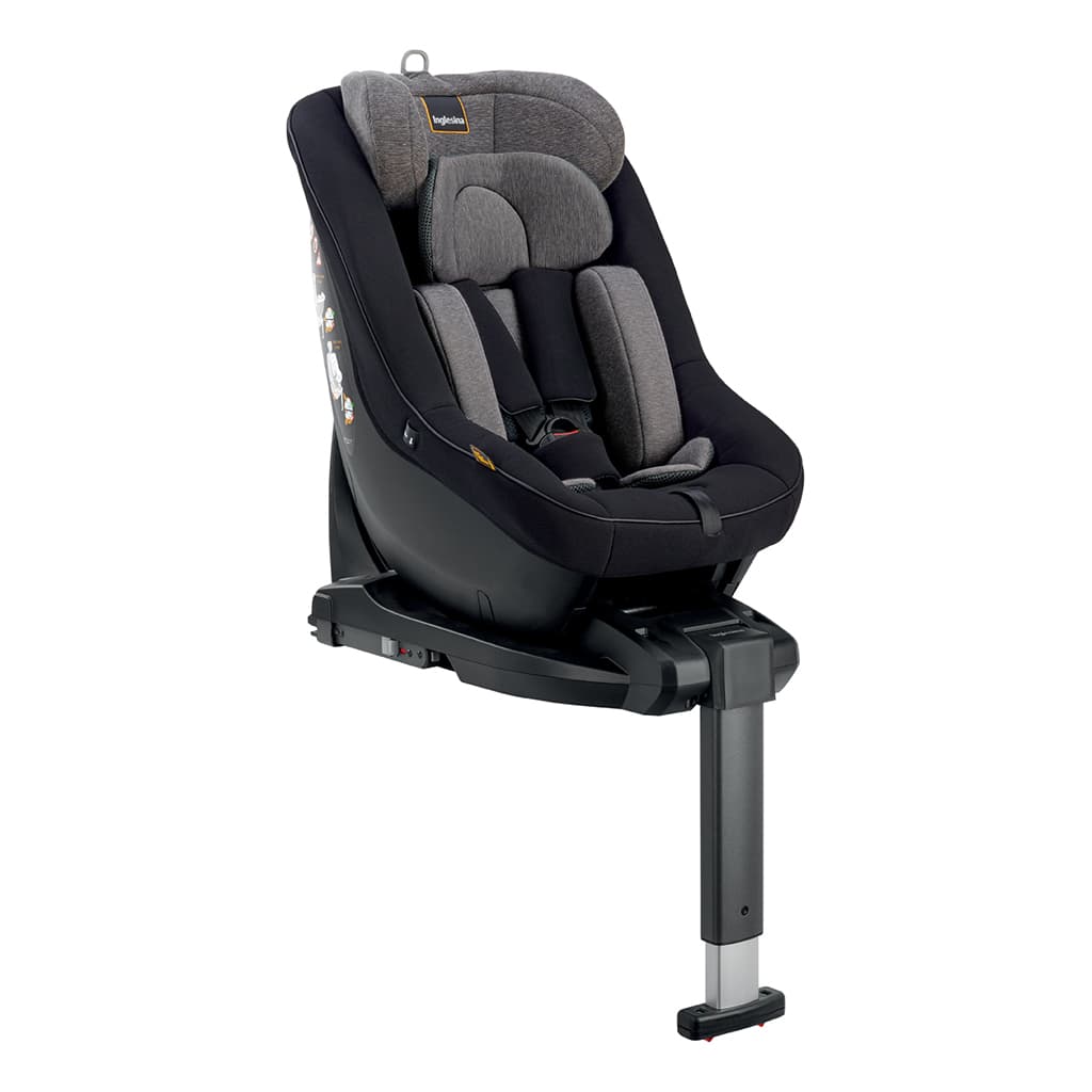 Inglesina Darwin Next Stage Car Seat in Vulcan Black Toddler Car Seats CAR/ING/089332-1 8029448089332