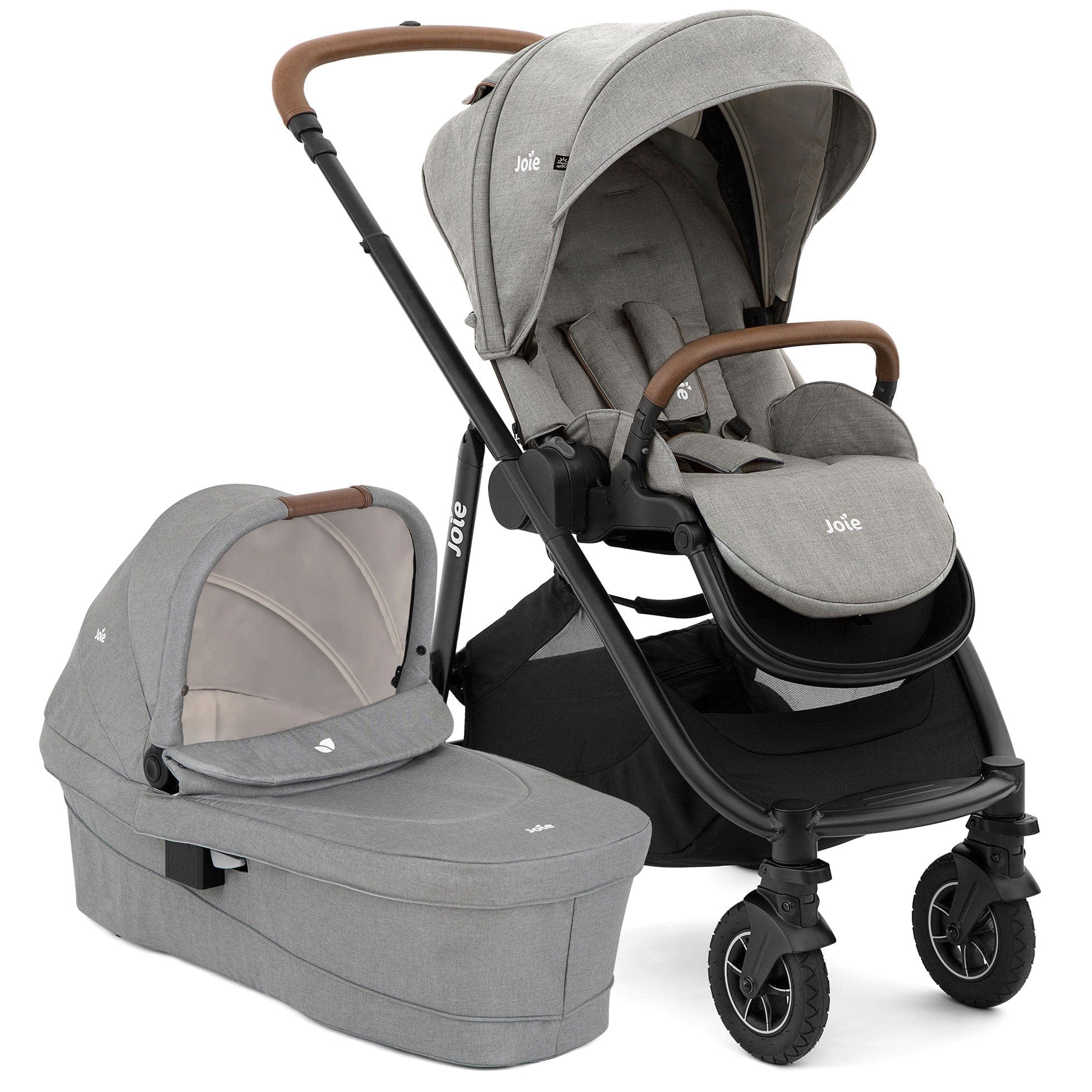 Versatrax Pushchair and Ramble XL Carrycot in Pebble Baby Prams Z2BJVTRX1004UK 5056080614618