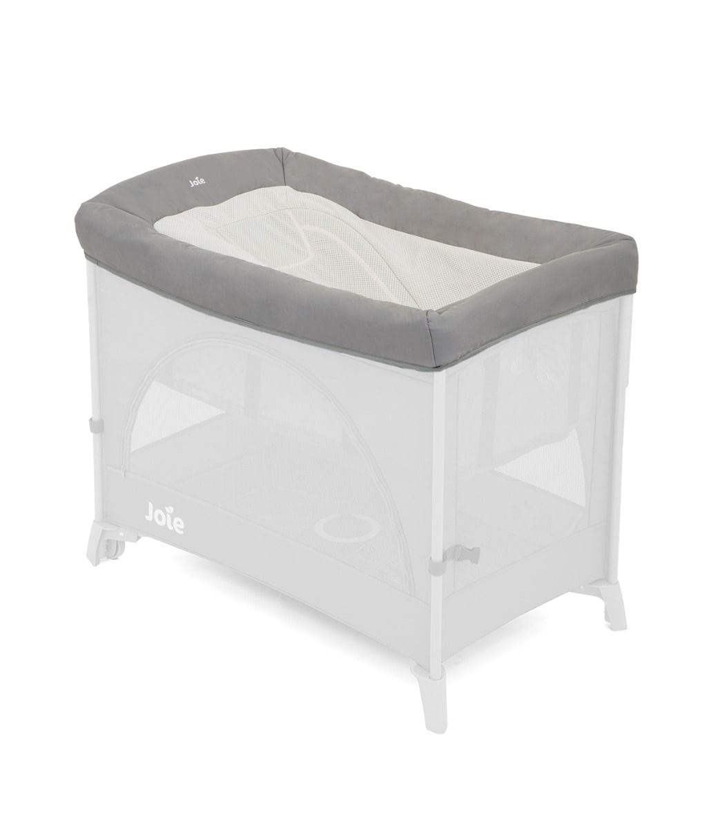 Joie Kubbie Daydreamer Napper Topper in Foggy Grey Cot Mattresses A1812SAFGY000 5056080606811