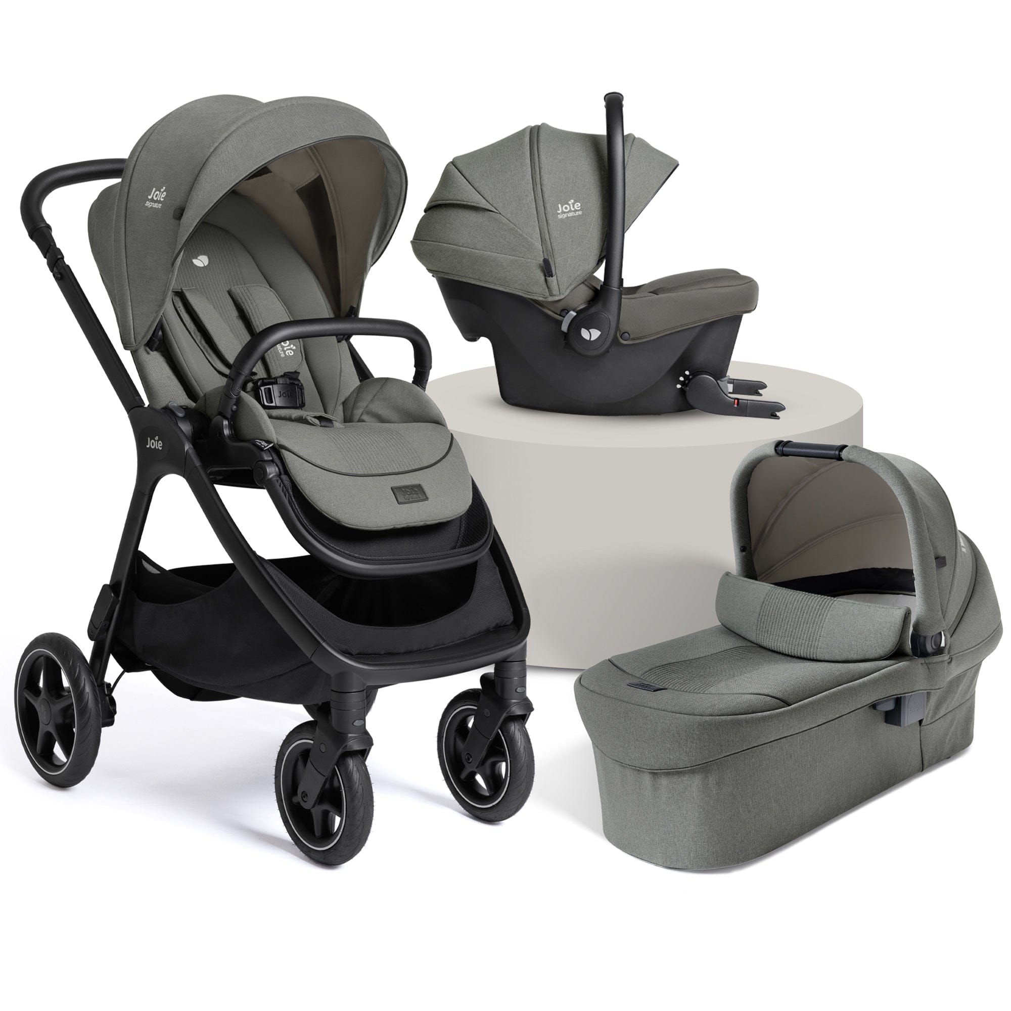 Joie Finiti Flex Click & Go Bundle in Evergreen Travel Systems Z2BJFNIT1022UK 5056080617695
