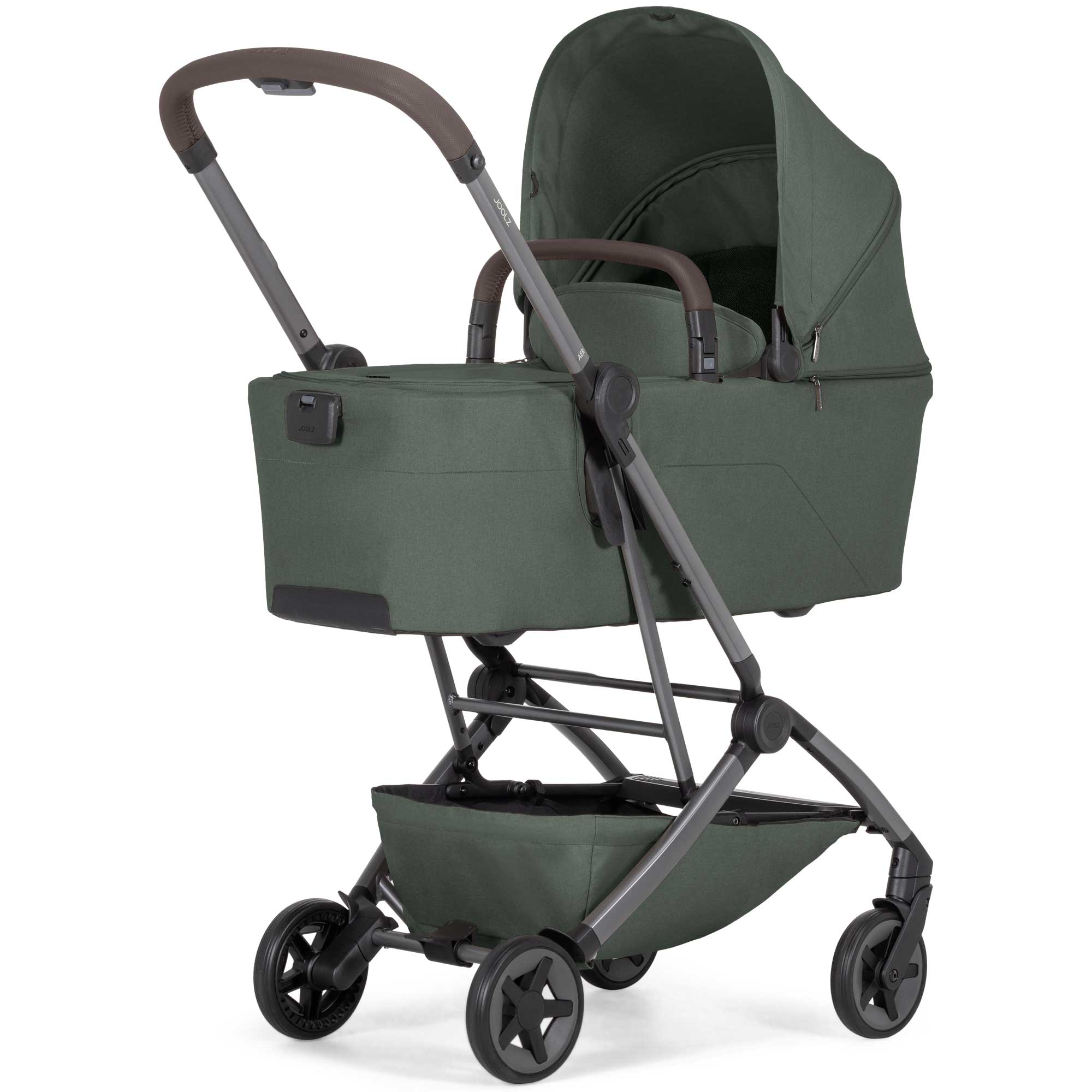 Joolz Aer2 Pram in Forest Green Baby Prams 19232-AER2-FGR 8715688096109