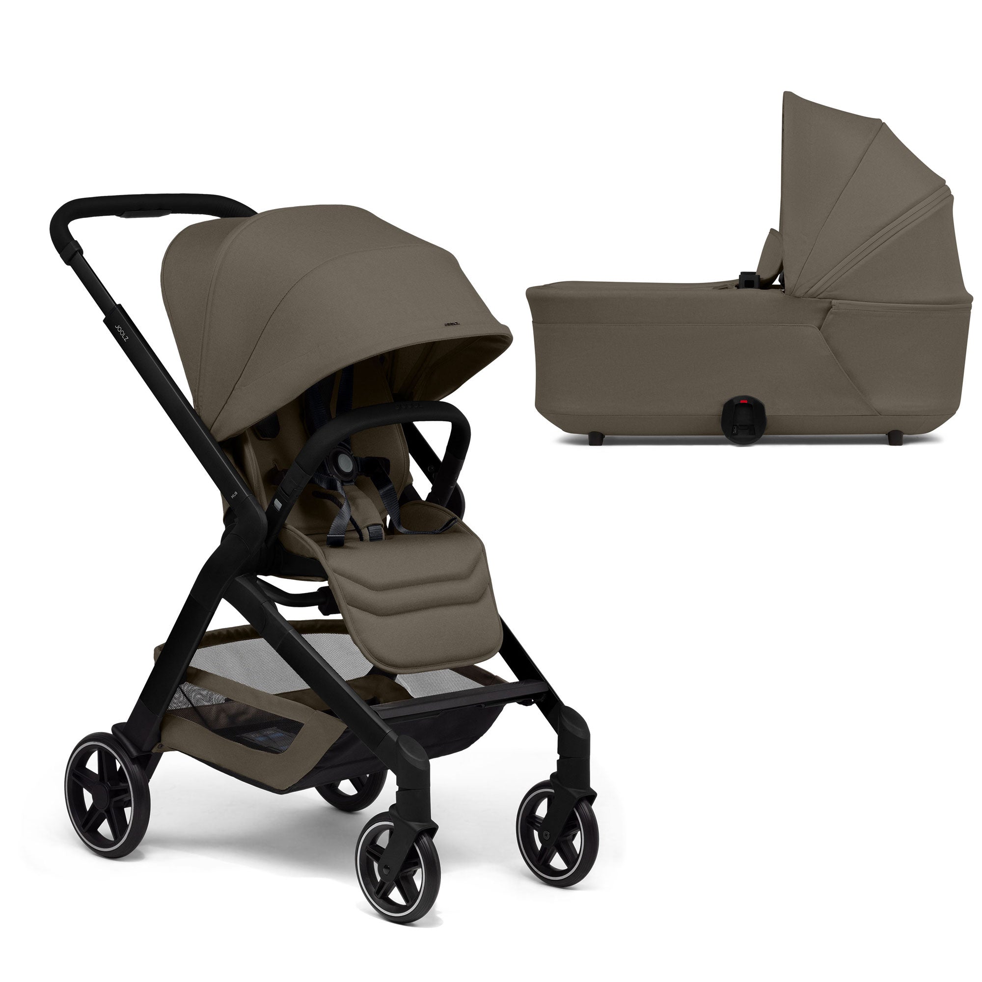 Joolz Hub2 Pushchair & Carrycot in Hazel Brown Baby Prams 100104-PRA 8715688105979