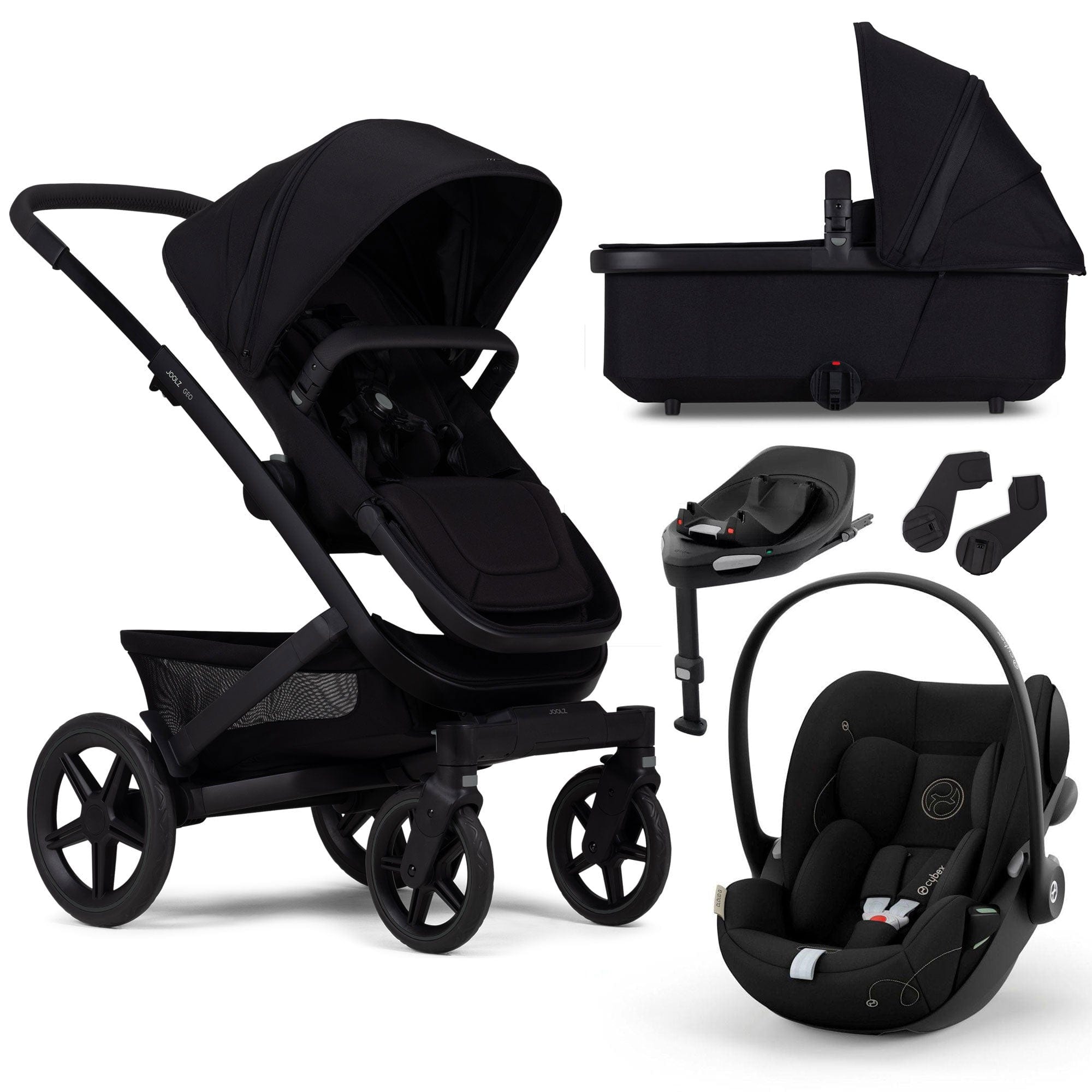 Joolz Geo3 Complete Cybex Travel System in Space Black Travel Systems 15546-SPA-BLK 8715688083536