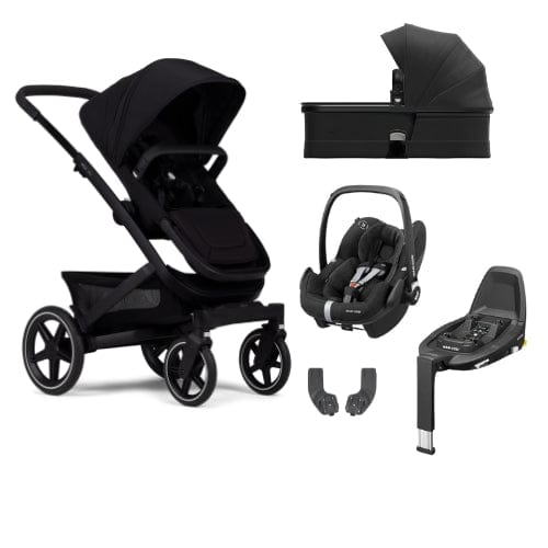 Joolz Geo3 Complete Set with Pebble 360 PRO Car Seat in Brilliant Black Travel Systems 14150-BRI-BLK