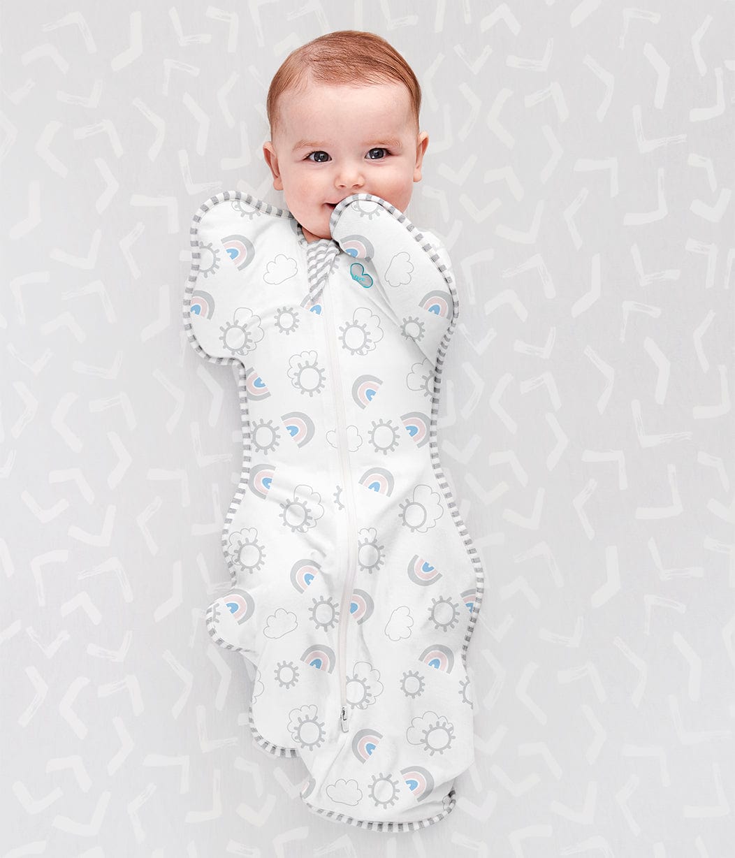 Love to Swaddle Up Medium Rainbow Swaddling, Shawls & Blankets LMDS-ME-RW 9343443008112