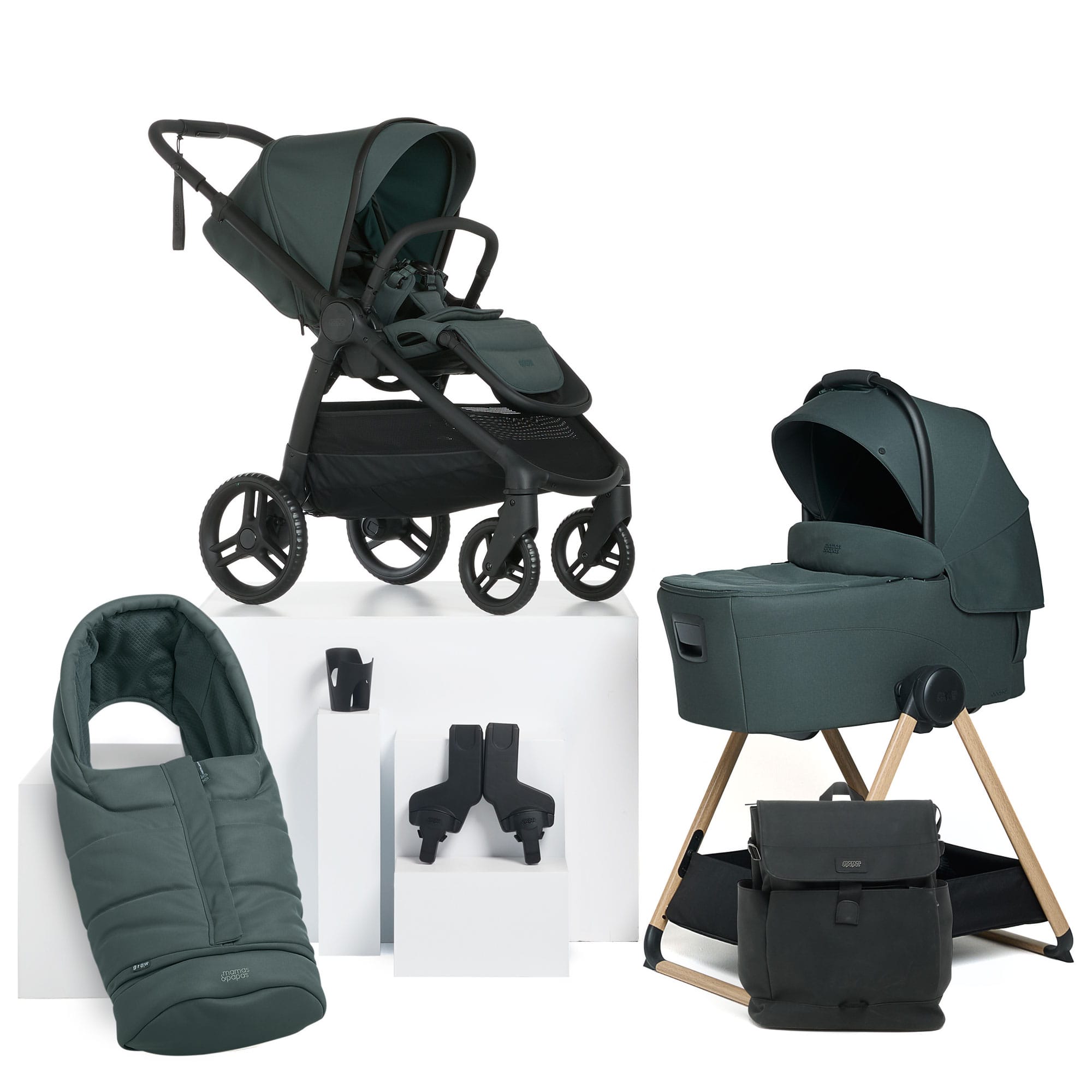 Mamas & Papas Ocarro 2 7-Piece Essentials Kit in Teal Baby Prams 67081TL01 5063229228155