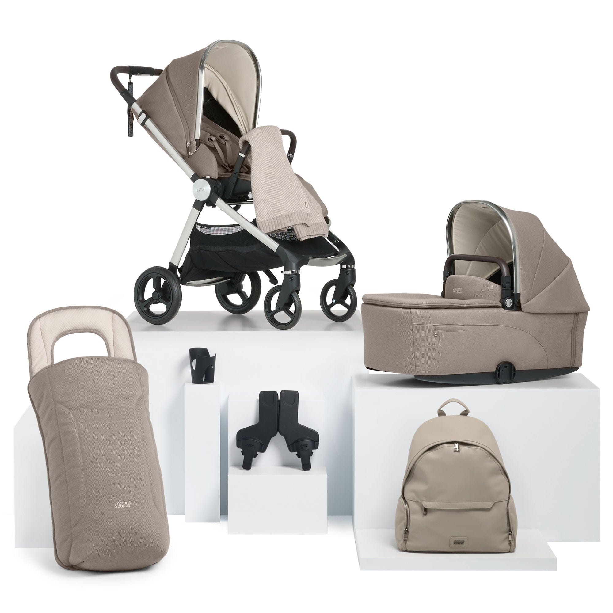 Mamas & Papas Vardo Essential Bundle in Heritage Baby Prams 523908101 5063229226304
