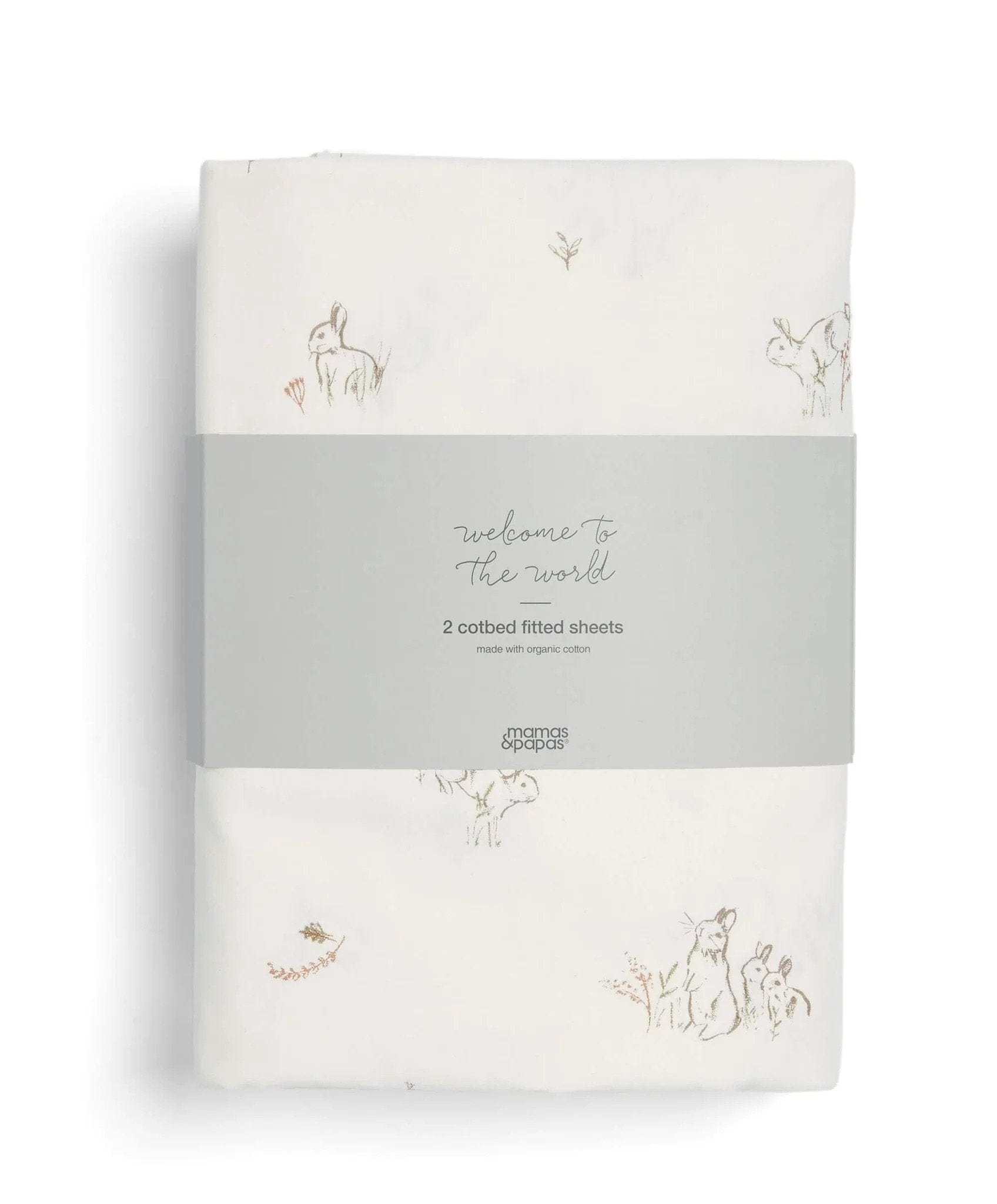 Mamas and papas cot bed fitted sheets hotsell