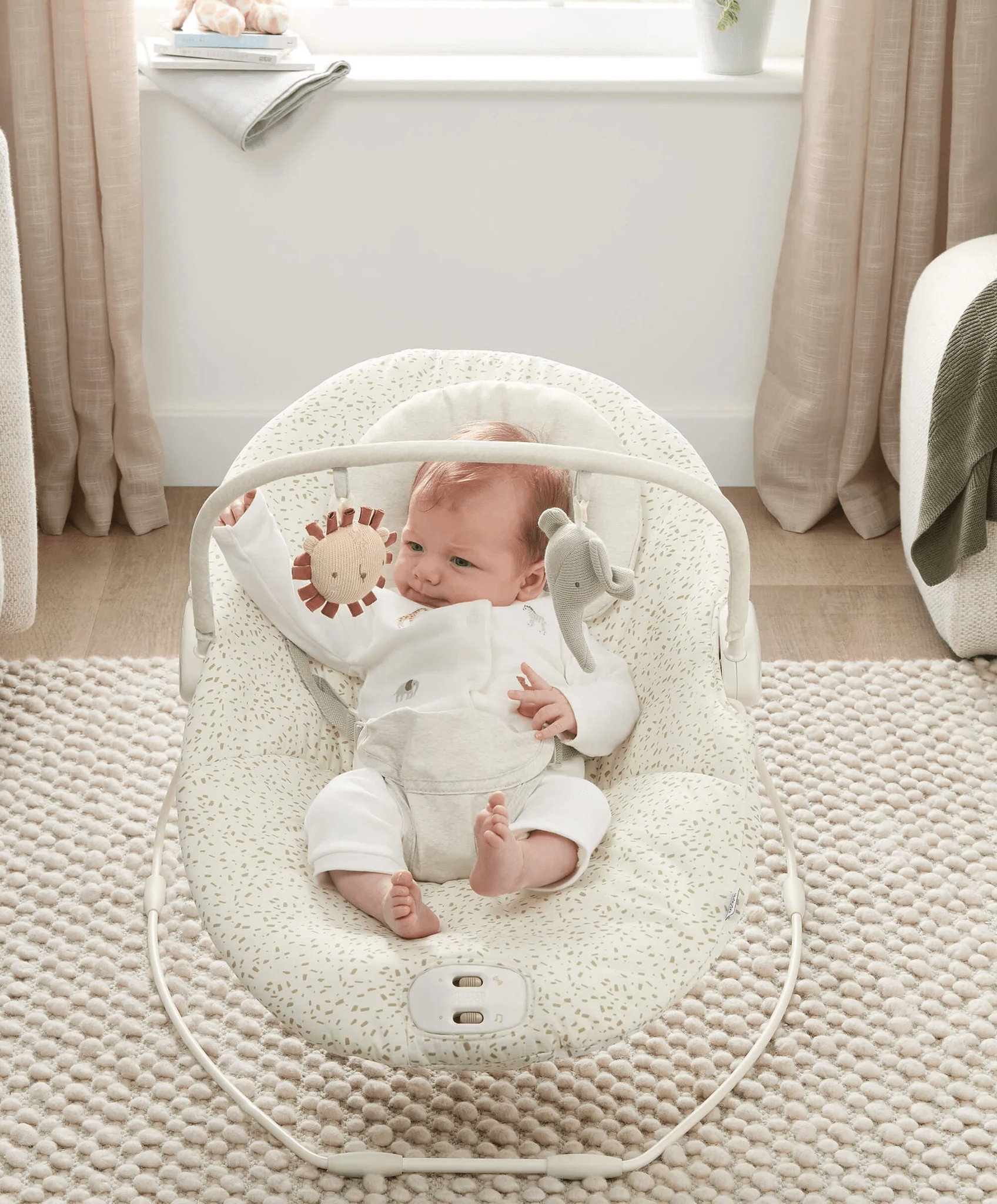 Mamas & Papas Capella Bouncing Cradle Born to Be Wild Rocking Bouncing Cradles 40111BW00 5063229037108