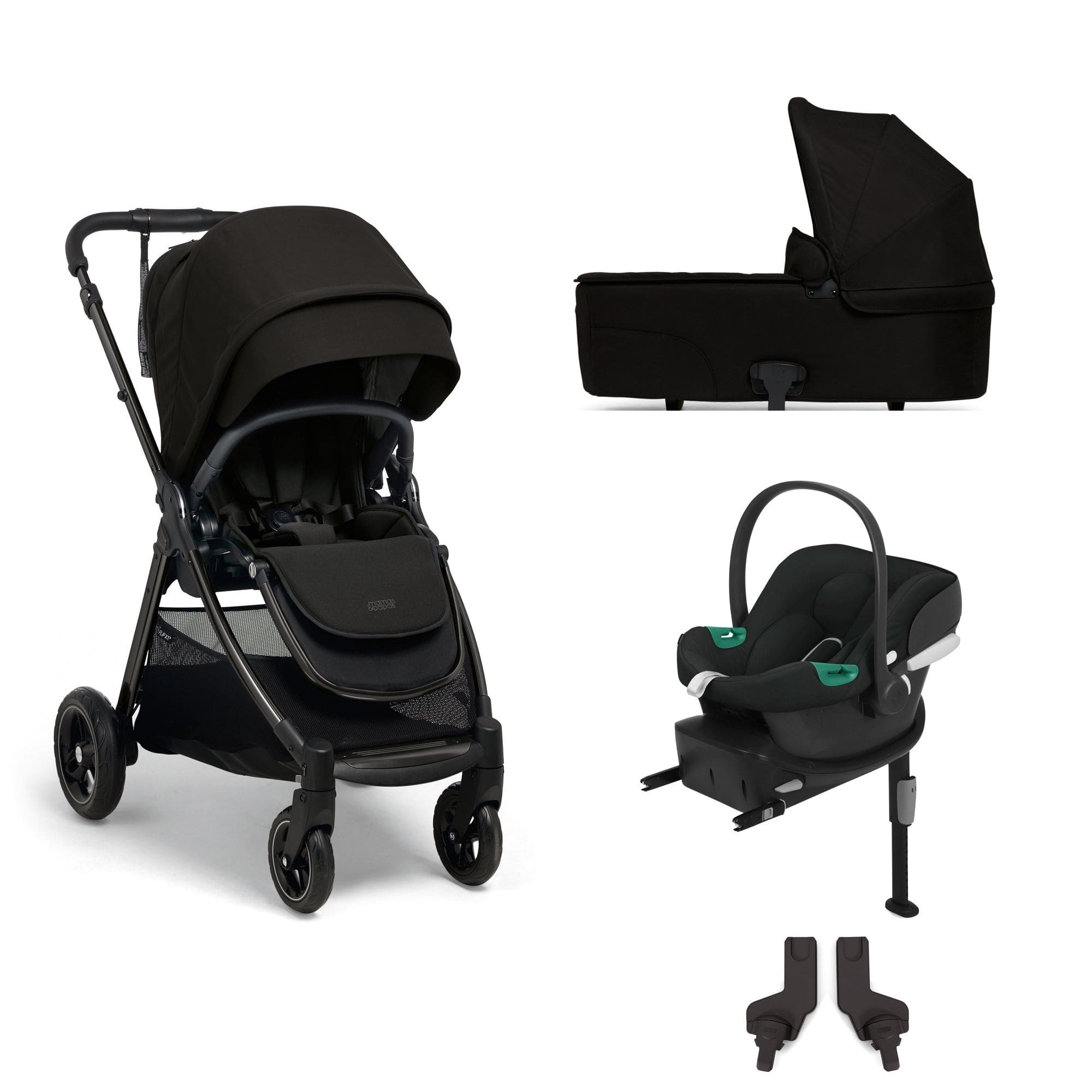 Mamas & Papas Flip XT³ 4 Piece Travel System in Ink Travel Systems 52721NK02 5063229087356