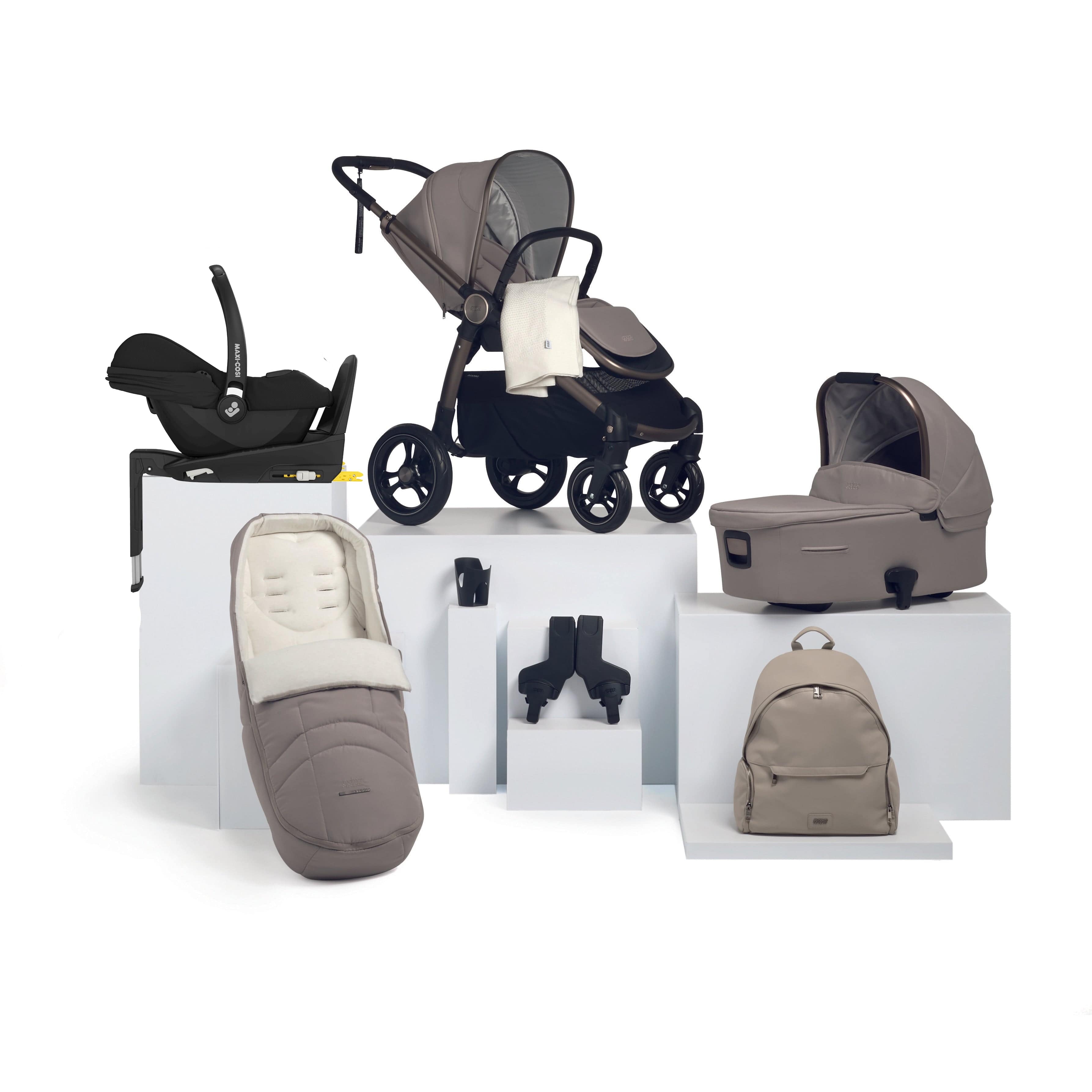 Mamas & Papas Ocarro Complete 9-Piece Maxi-Cosi Bundle in Studio Travel Systems 14924-STU 5063229108341