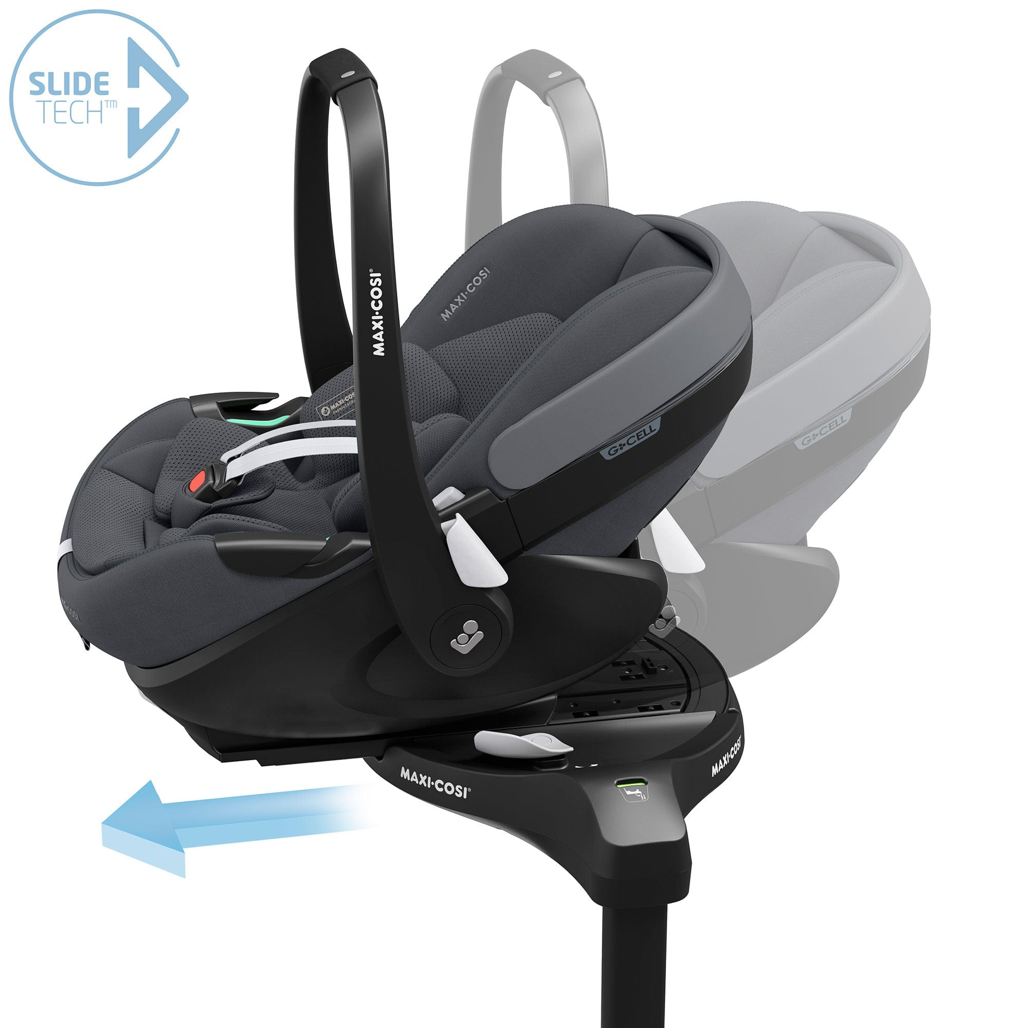 Maxi-Cosi 360 Pro 2 Family Bundle in Twillic Graphite Baby Car Seats KF59200000 8712930008859